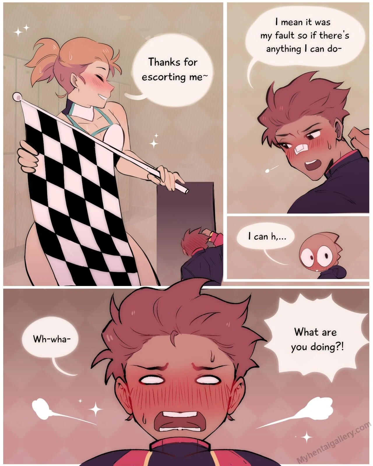“Champions Finish” Chapter 2, page 1