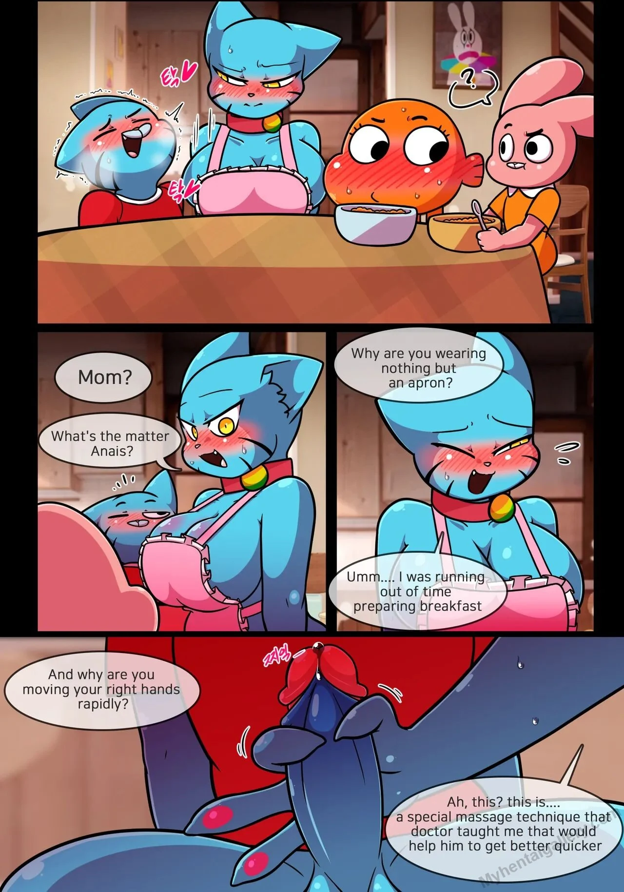 “Lusty World Of Nicole 4 – Breakfast” Chapter 4, page 1