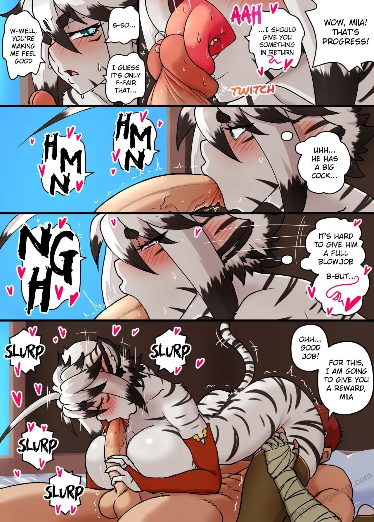 “Miia, Say It!!” Chapter 6, page 1