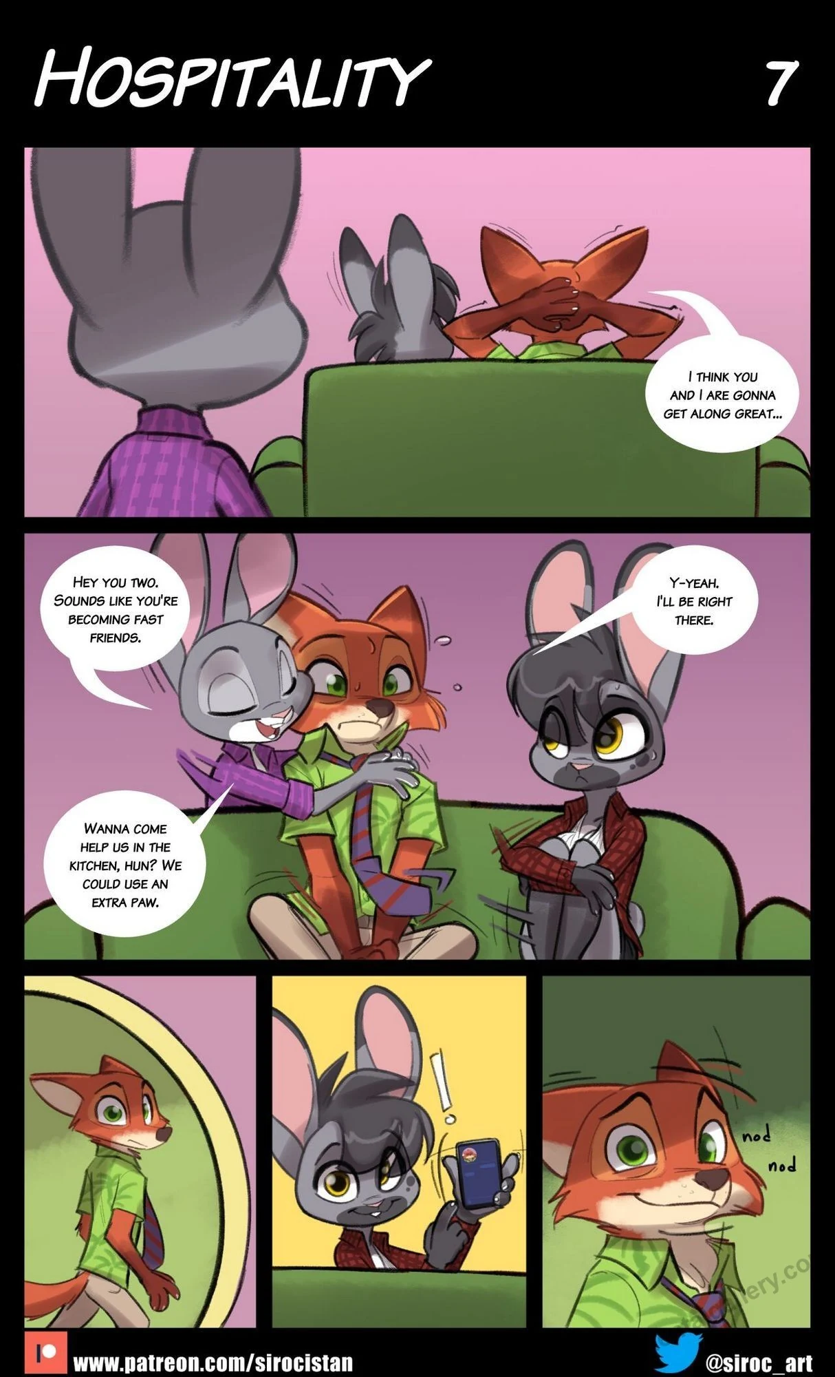 “Hospitality” Chapter 7, page 1