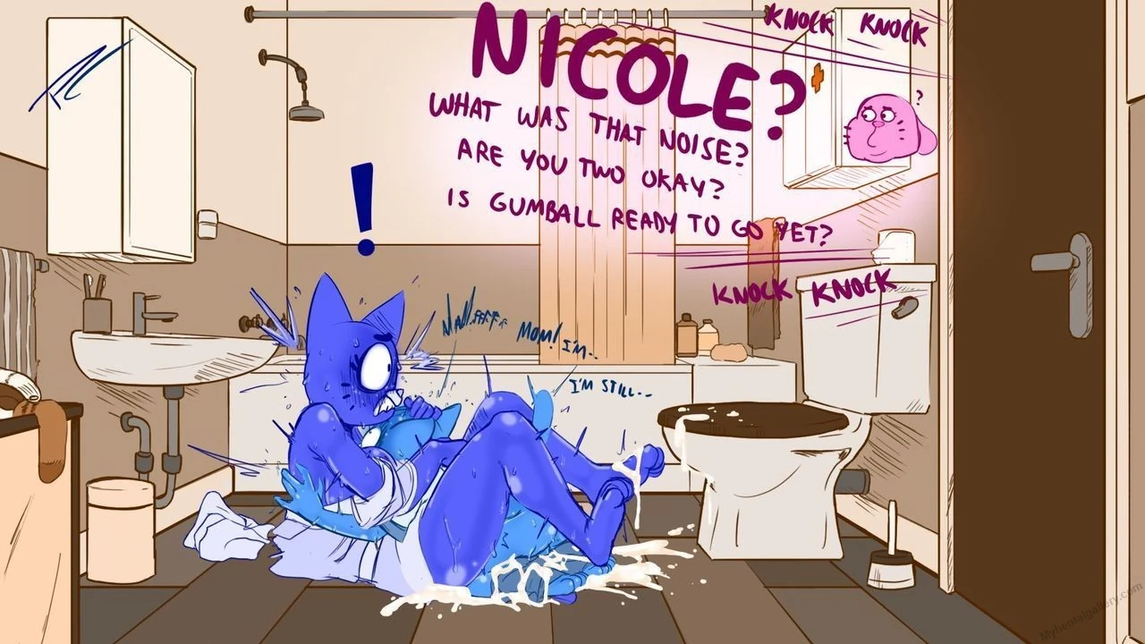 “The Amazing Drain Of Cumballs” Chapter 14, page 1