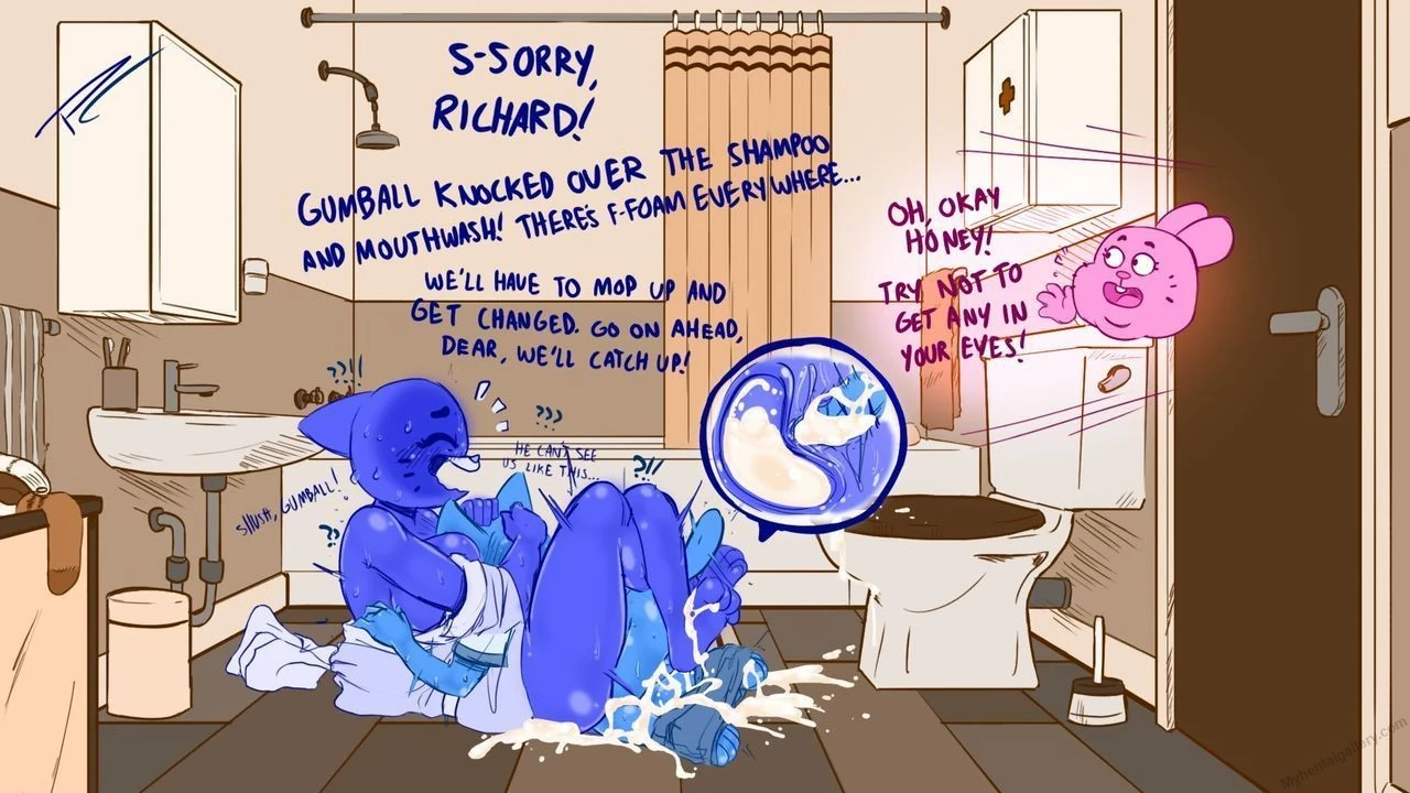 “The Amazing Drain Of Cumballs” Chapter 15, page 1