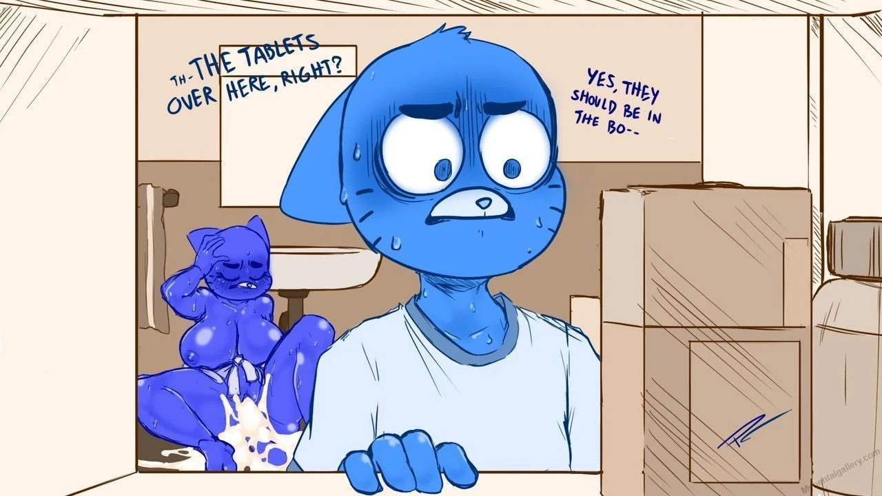 “The Amazing Drain Of Cumballs” Chapter 21, page 1