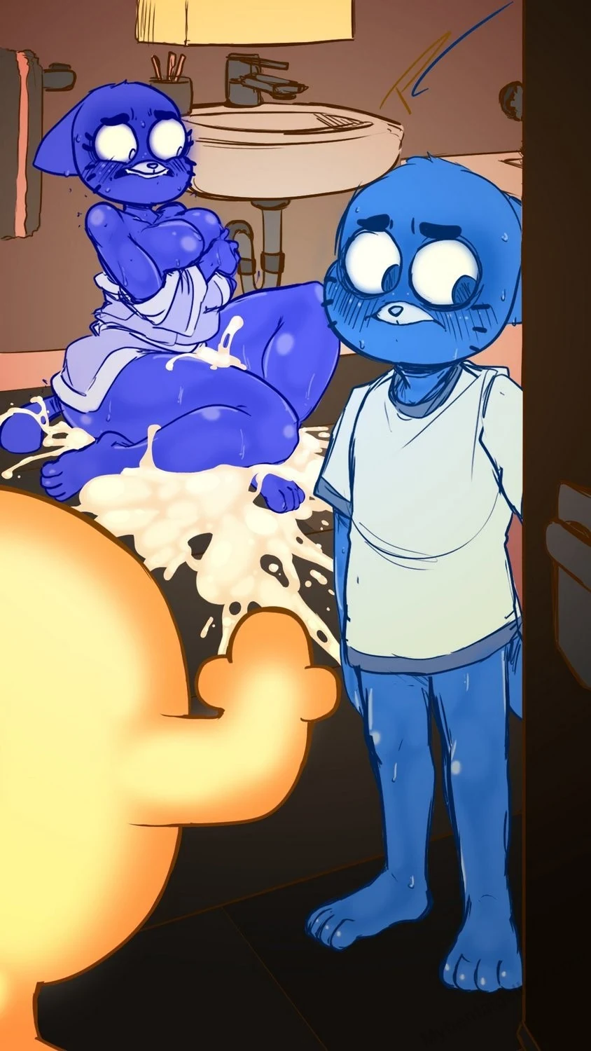 “The Amazing Drain Of Cumballs” Chapter 28, page 1