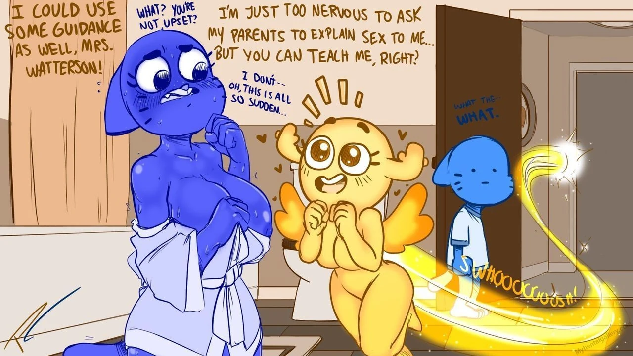 “The Amazing Drain Of Cumballs” Chapter 32, page 1