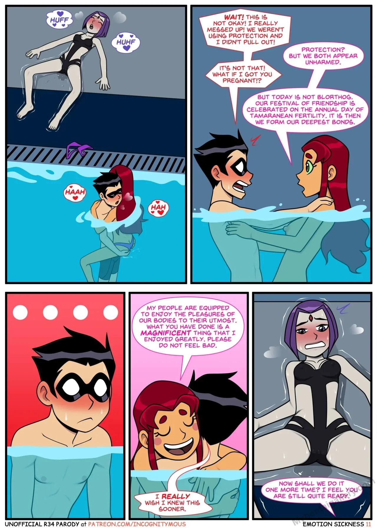 “Emotion Sickness” Chapter 11, page 1