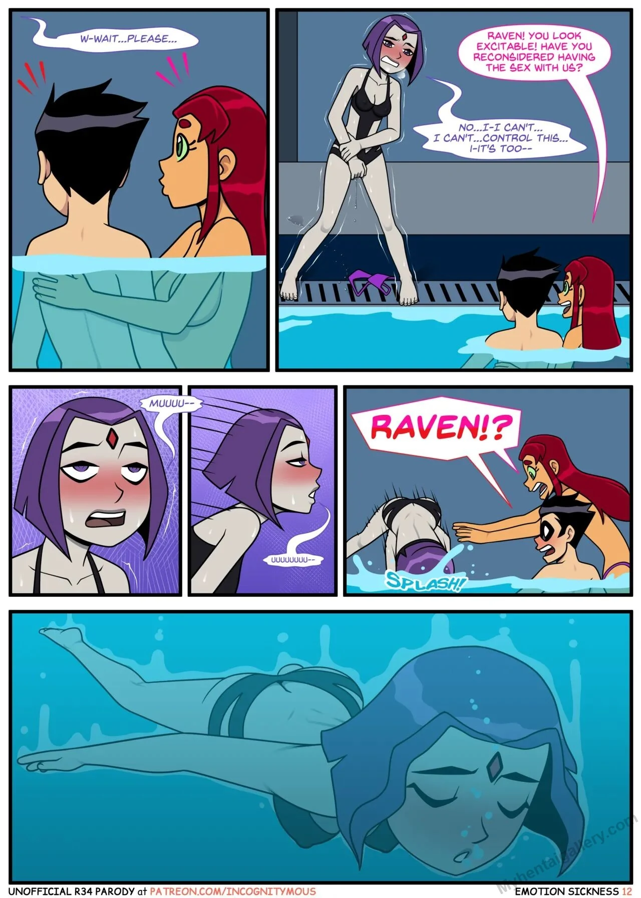 “Emotion Sickness” Chapter 12, page 1