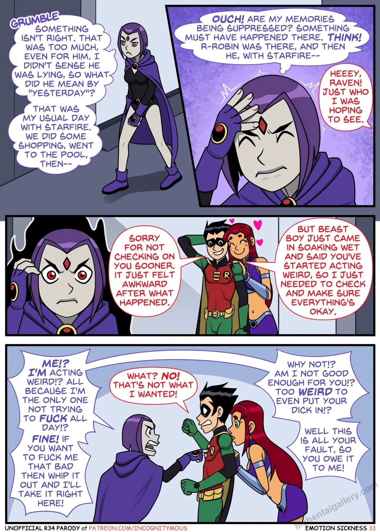 “Emotion Sickness” Chapter 32, page 1