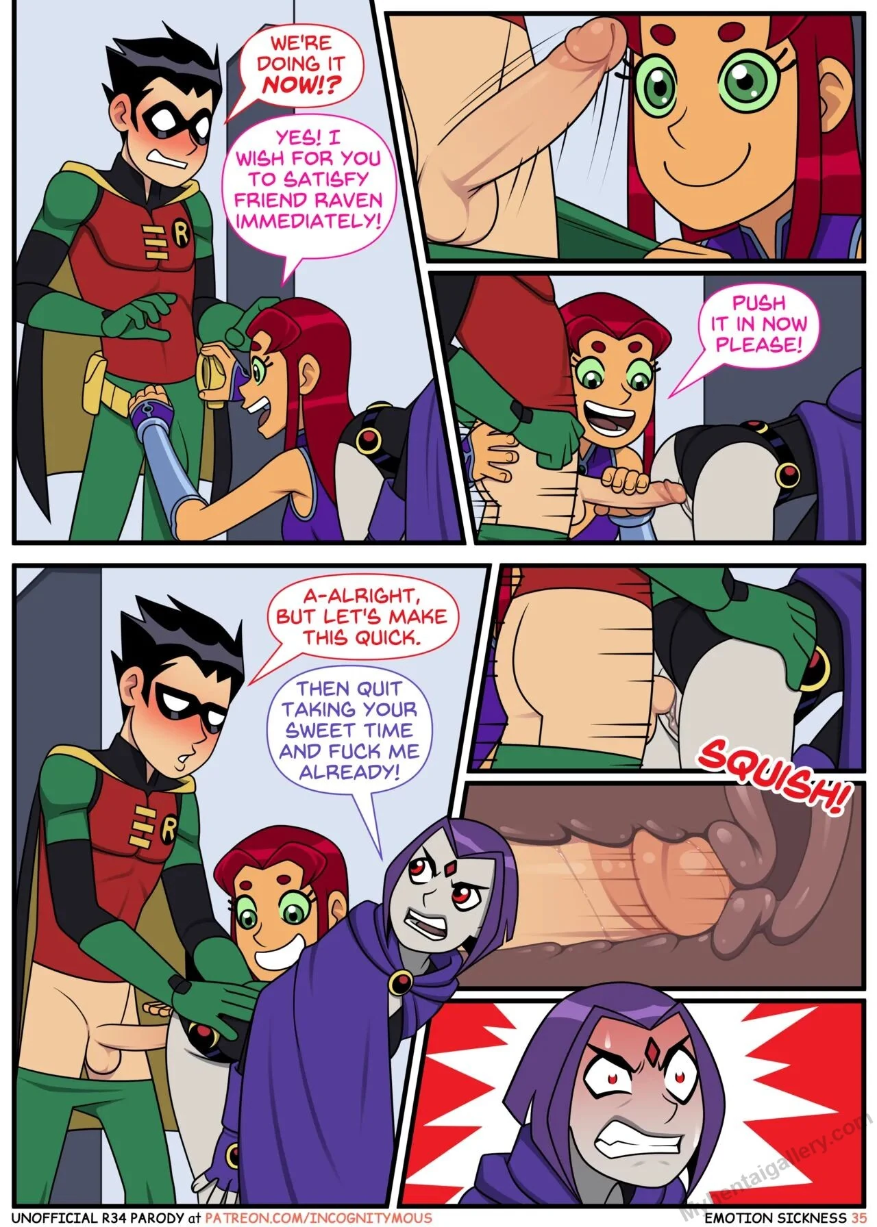 “Emotion Sickness” Chapter 34, page 1