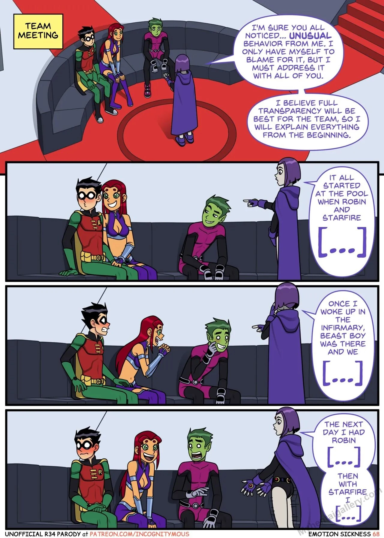 “Emotion Sickness” Chapter 65, page 1