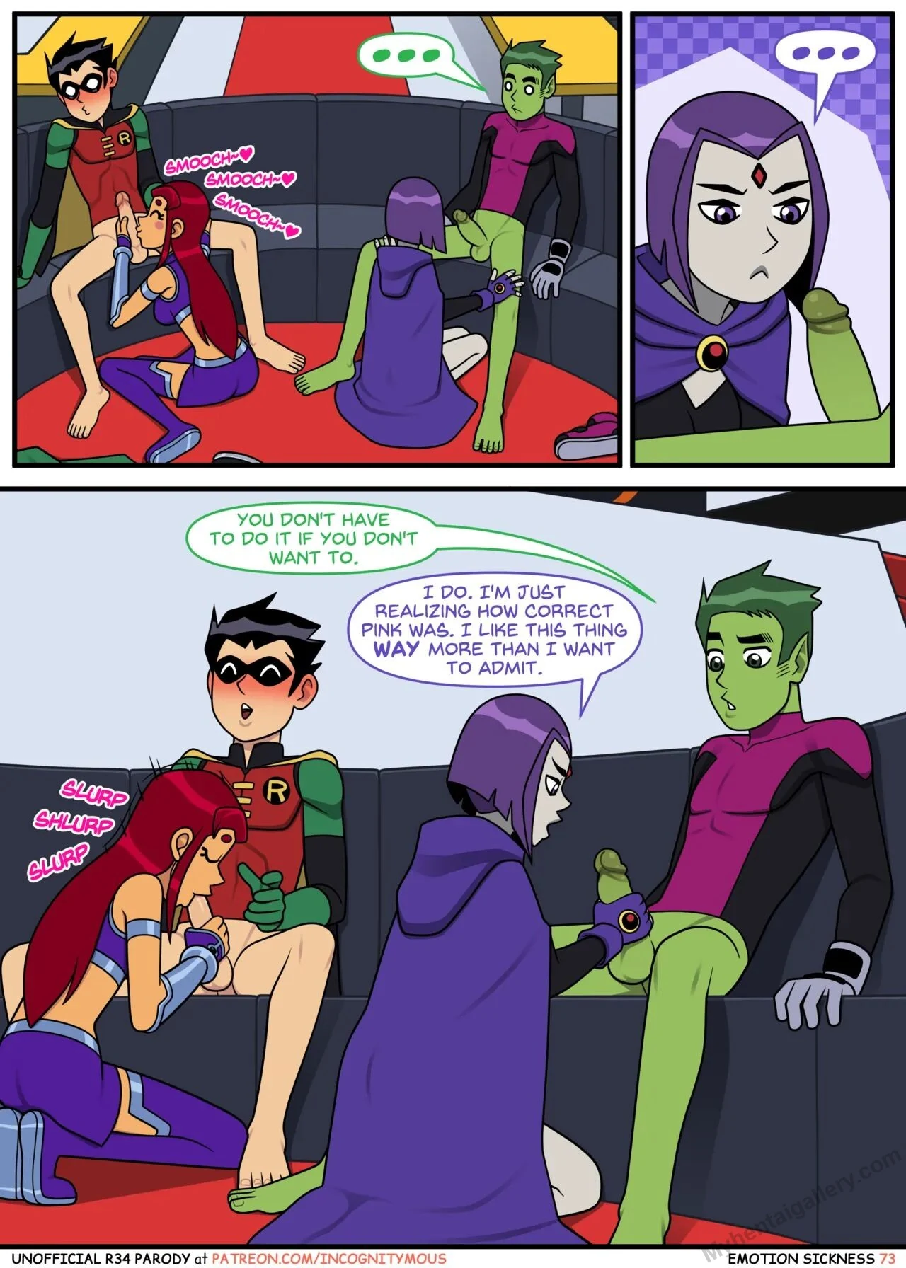 “Emotion Sickness” Chapter 70, page 1