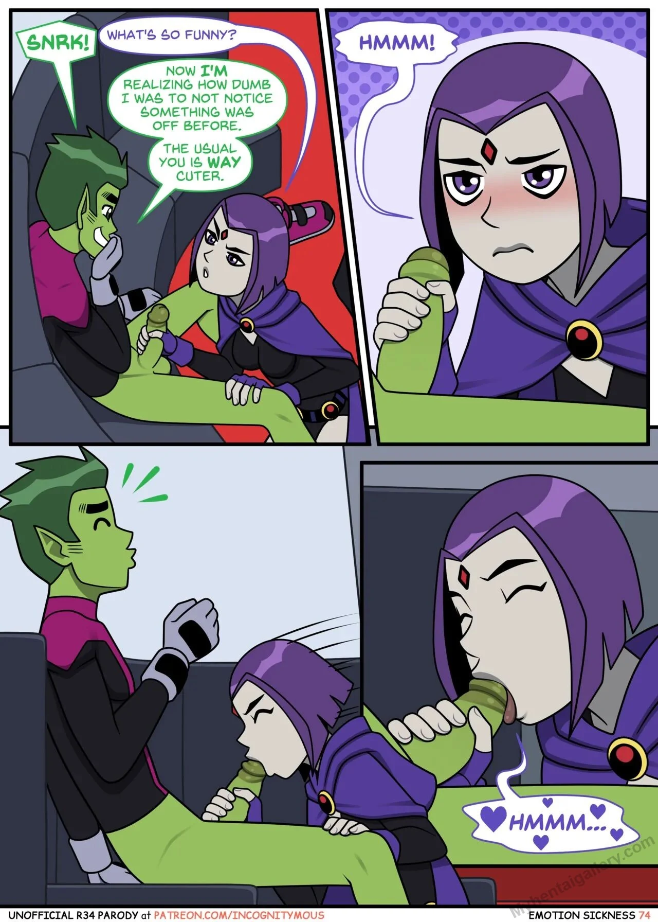 “Emotion Sickness” Chapter 71, page 1
