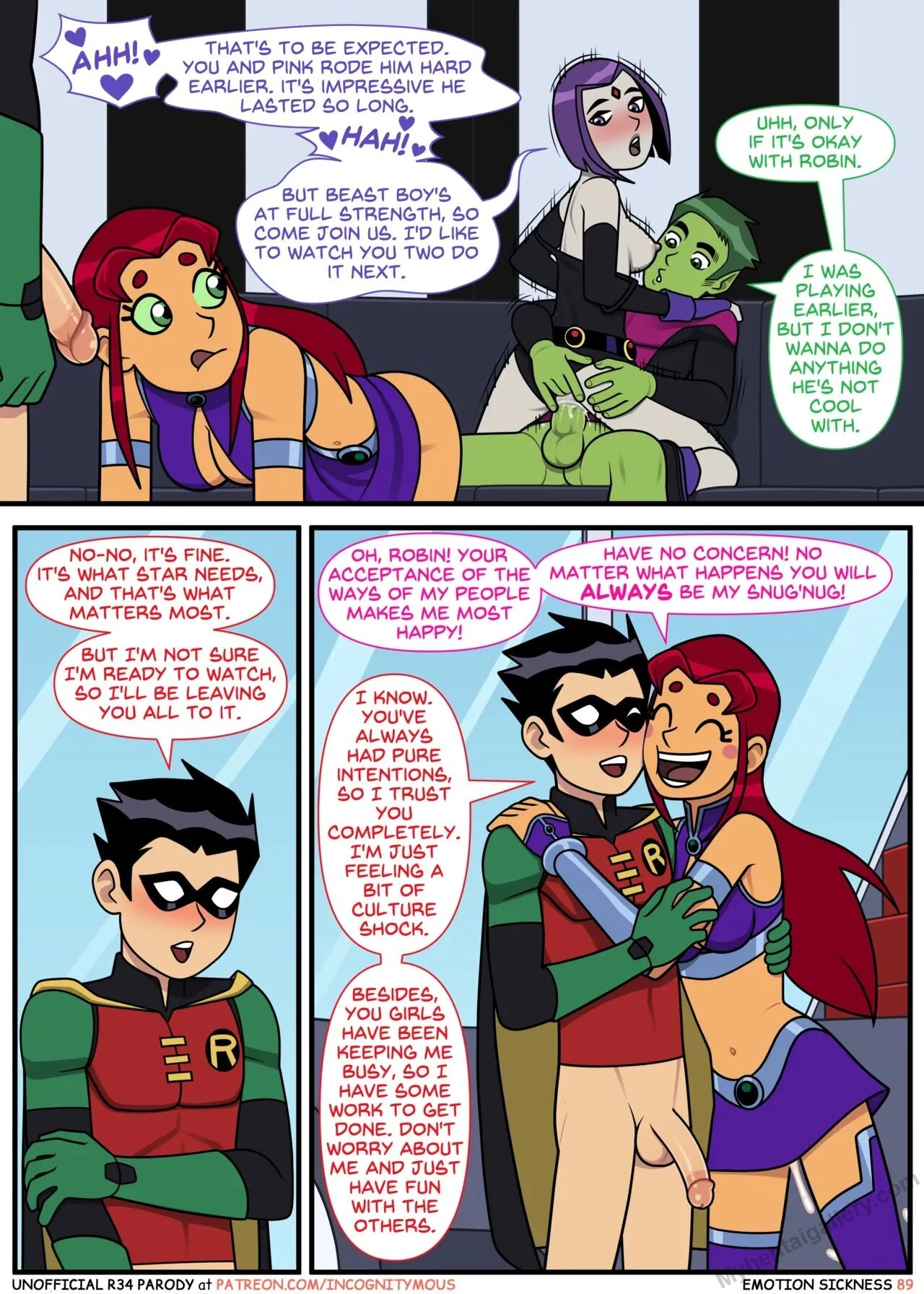 “Emotion Sickness” Chapter 86, page 1