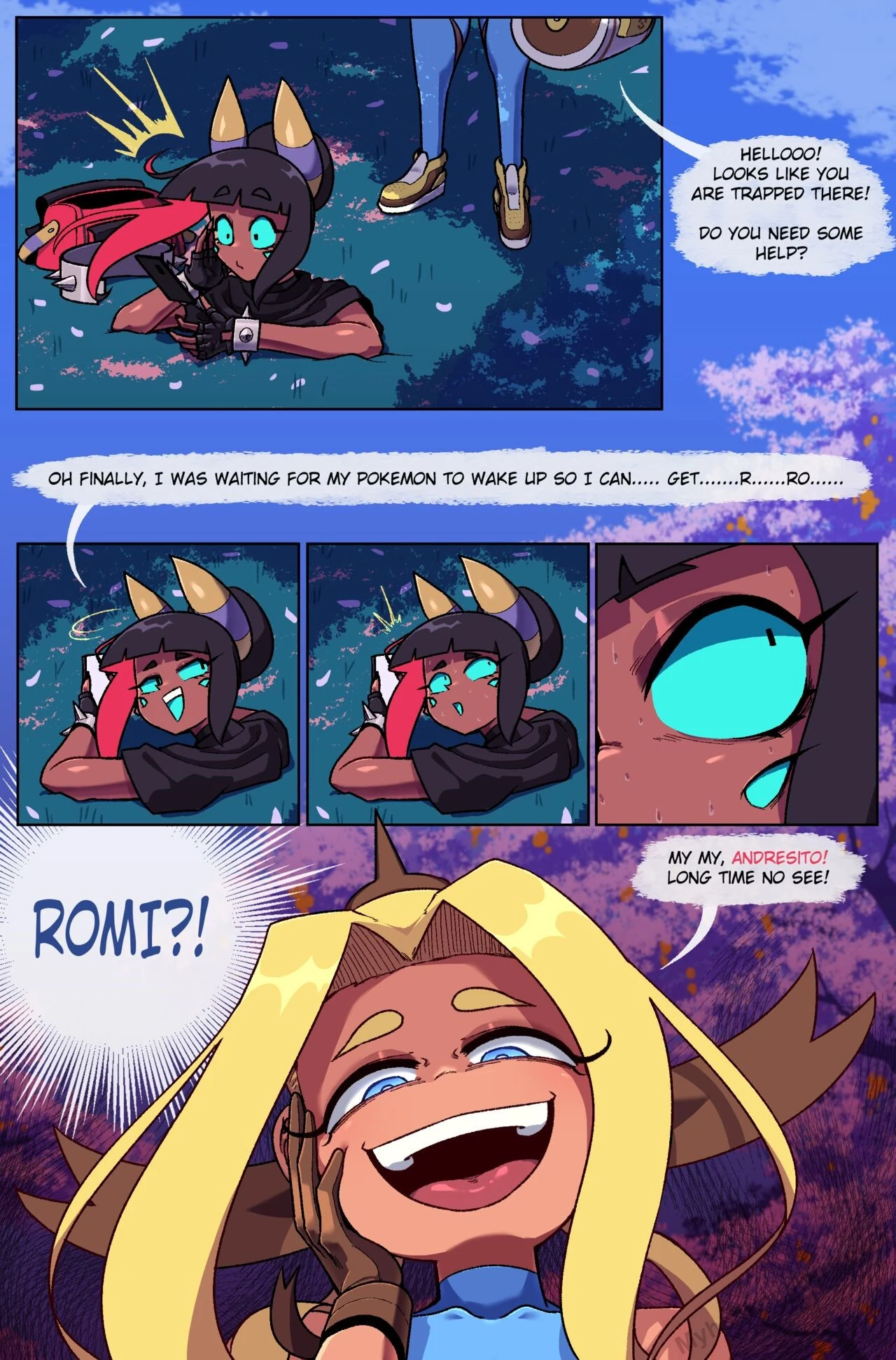 “Bug Bite 2 – The Diglett’s Nest” Chapter 24, page 1