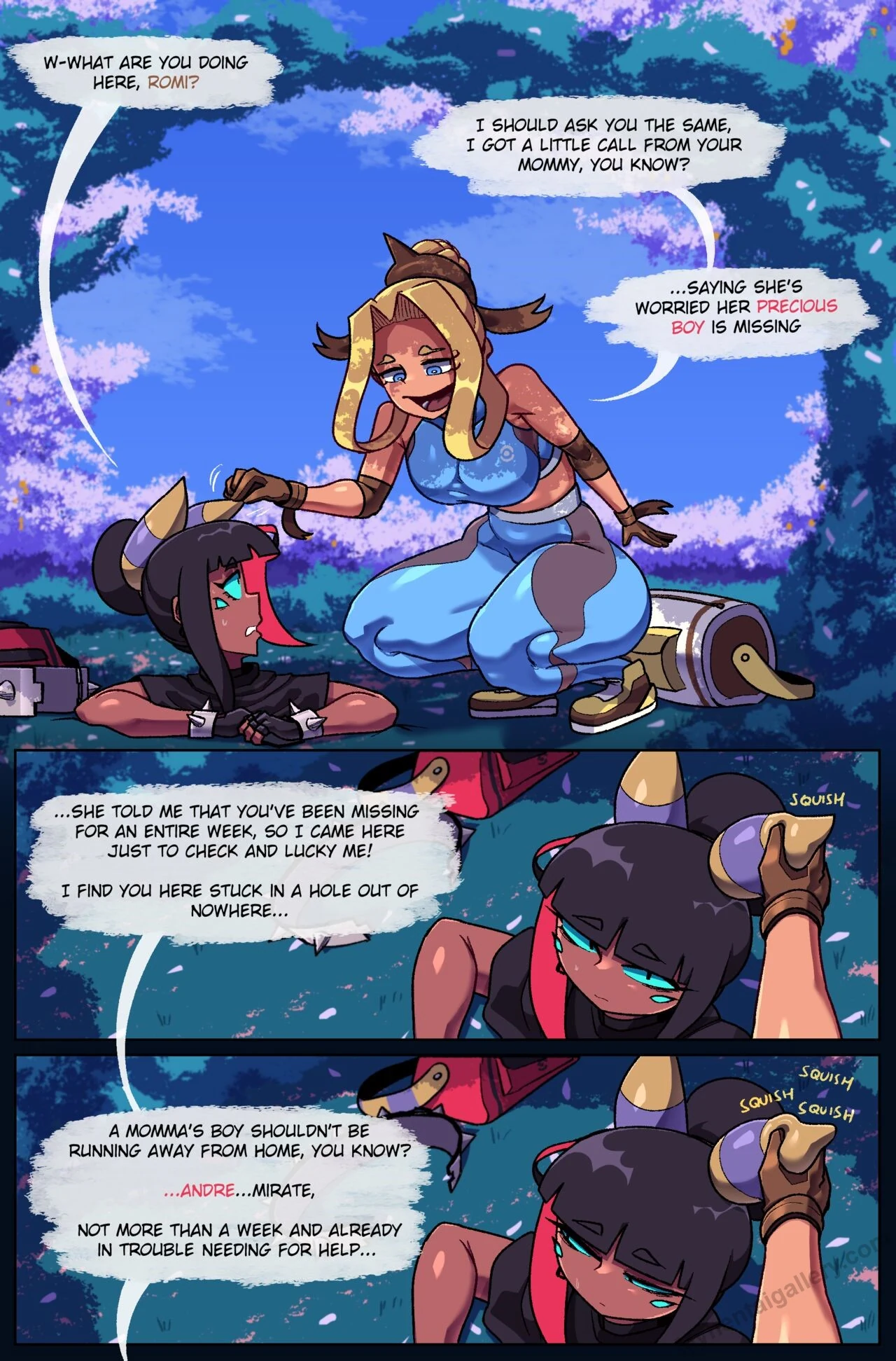 “Bug Bite 2 – The Diglett’s Nest” Chapter 25, page 1