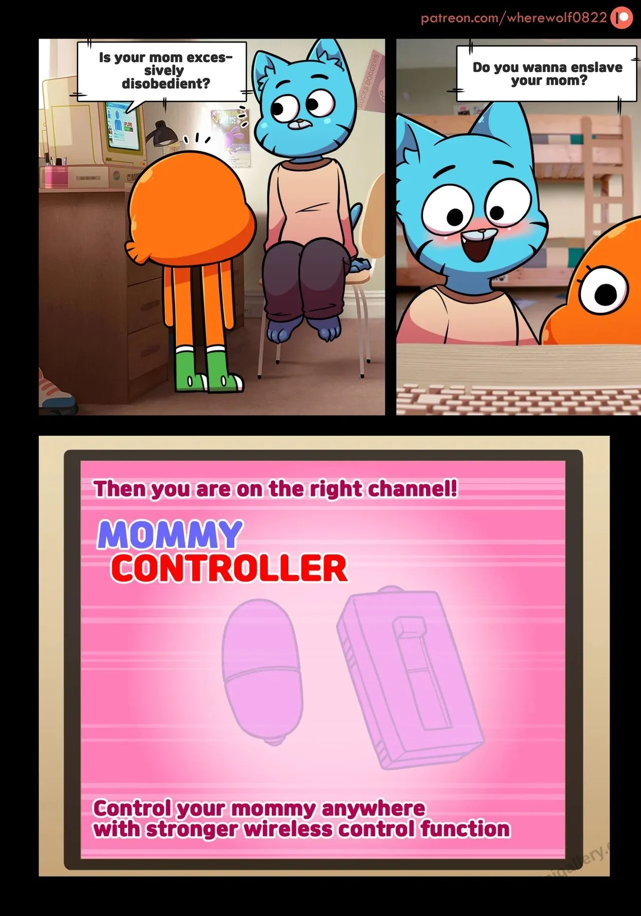 “Lusty World Of Nicole 3 – Controller” Chapter 2, page 1