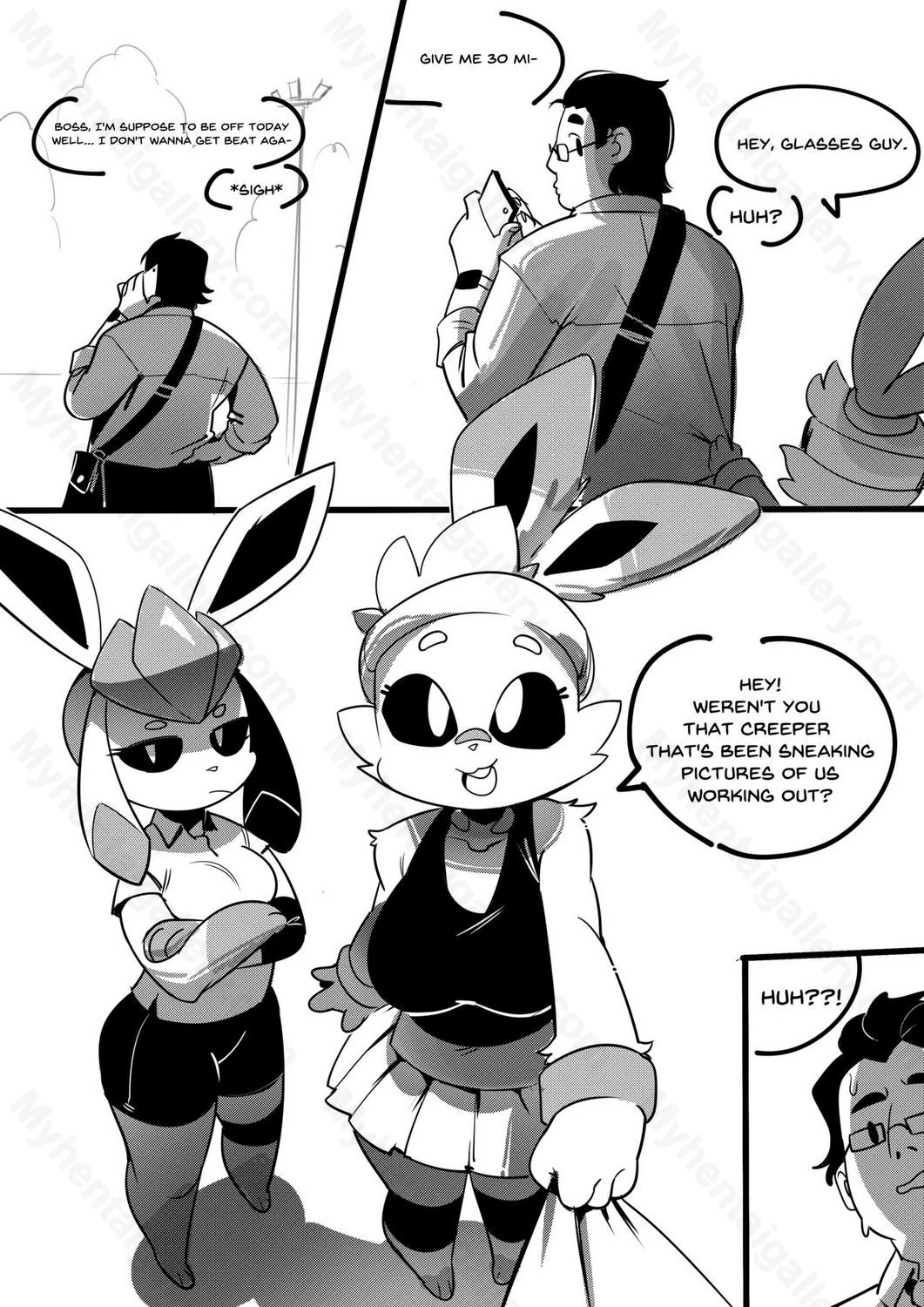“Double Team” Chapter 3, page 1