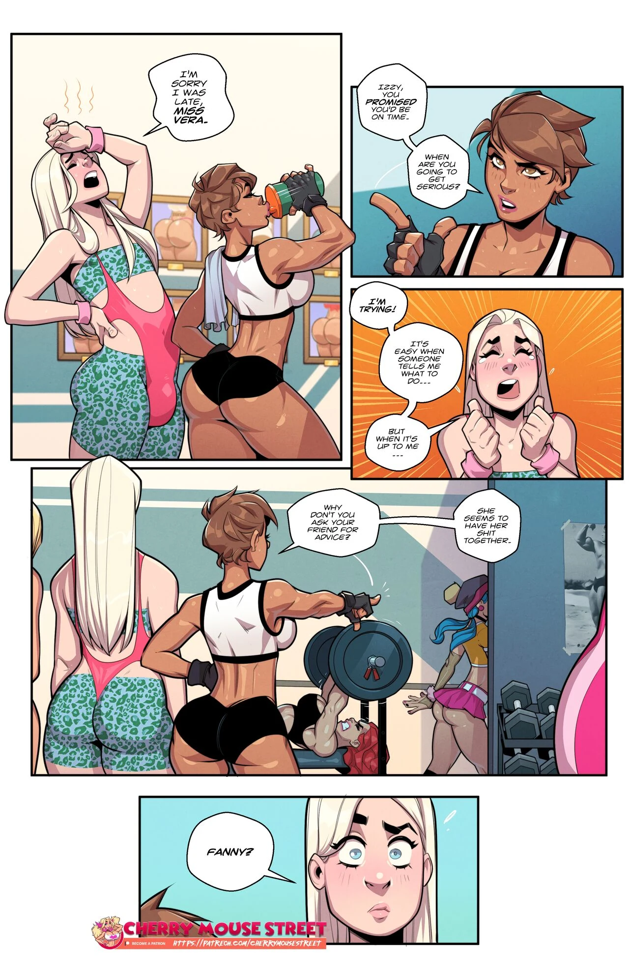 “Izzy – A Day In The Life” Chapter 7, page 1