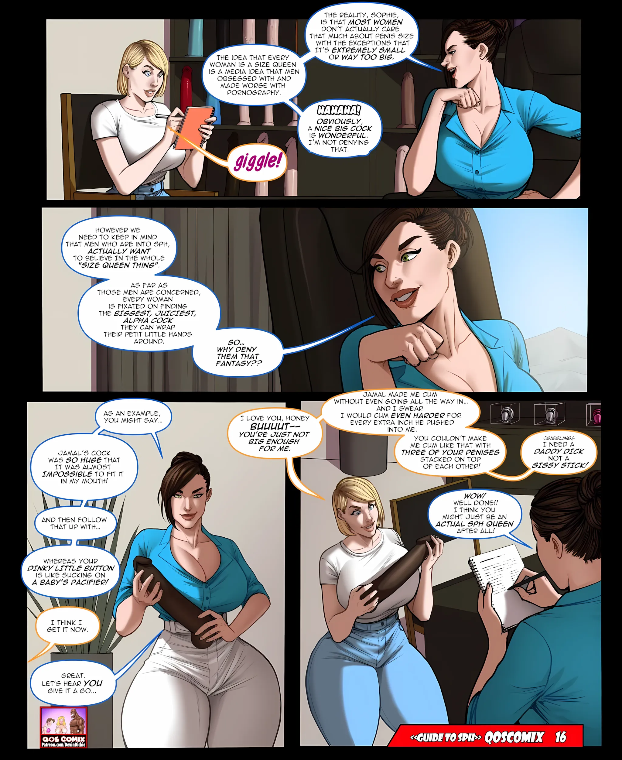 “Devin Dickie – A Girl’s Guide to S.p.H” Chapter 17, page 1