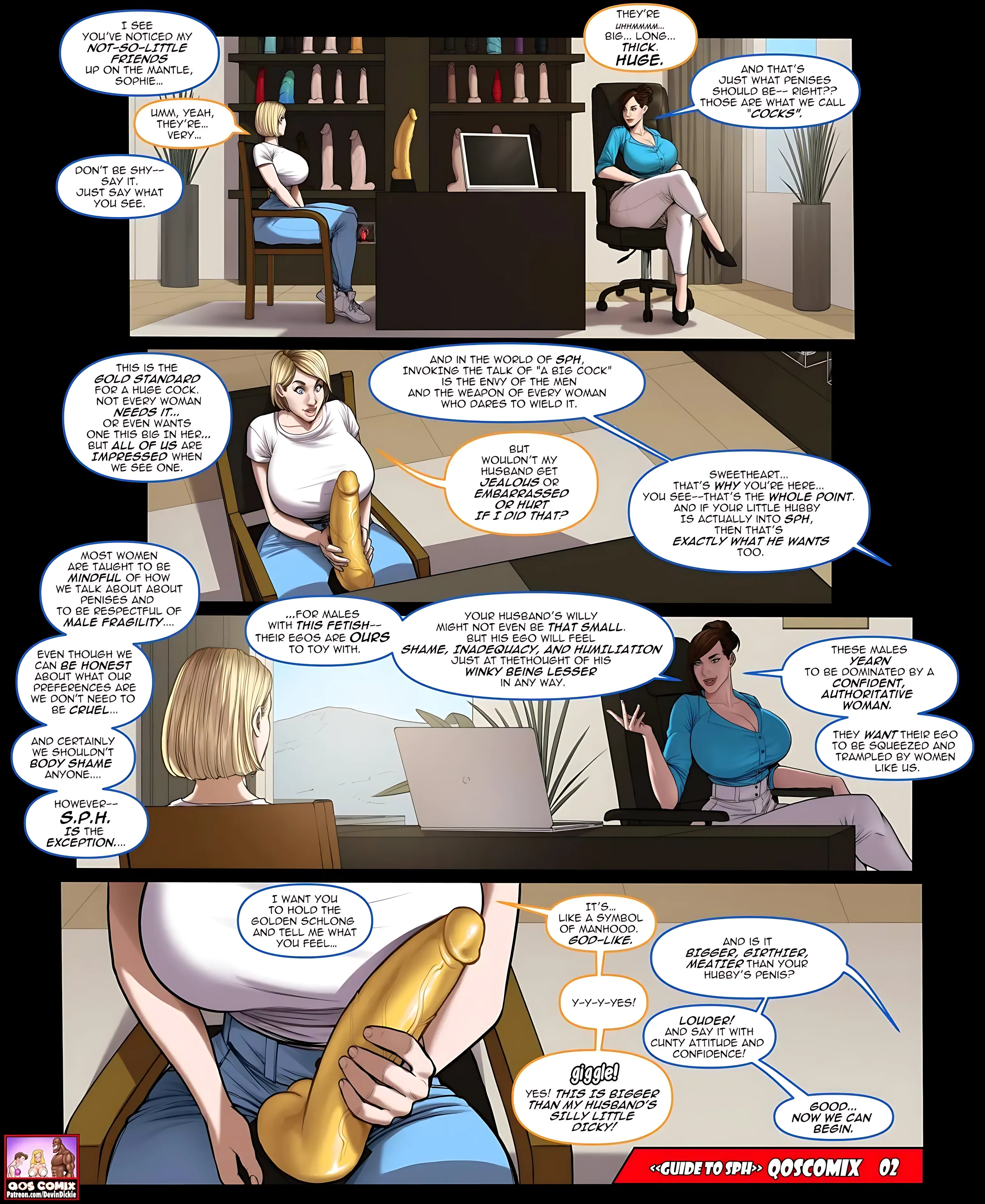 “Devin Dickie – A Girl’s Guide to S.p.H” Chapter 3, page 1