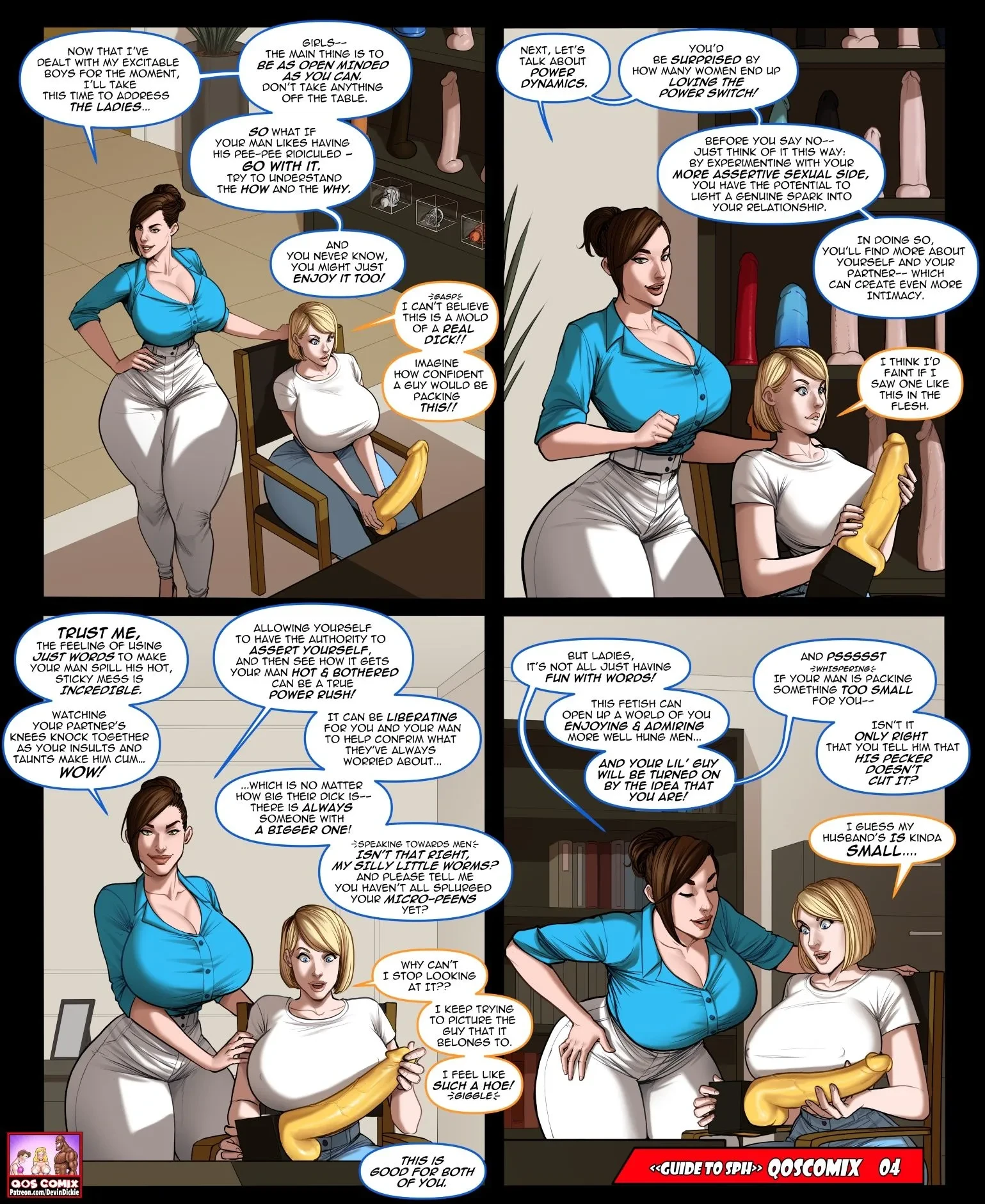 “Devin Dickie – A Girl’s Guide to S.p.H” Chapter 5, page 1