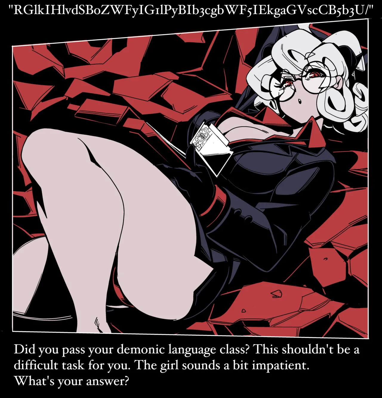 “[Nisego] HELLTAKER: Fanart Madness! [ongoing]” Chapter 12, page 1