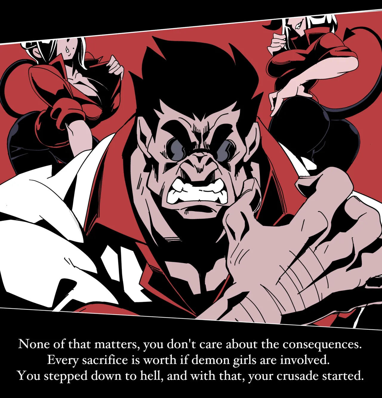 “[Nisego] HELLTAKER: Fanart Madness! [ongoing]” Chapter 4, page 1