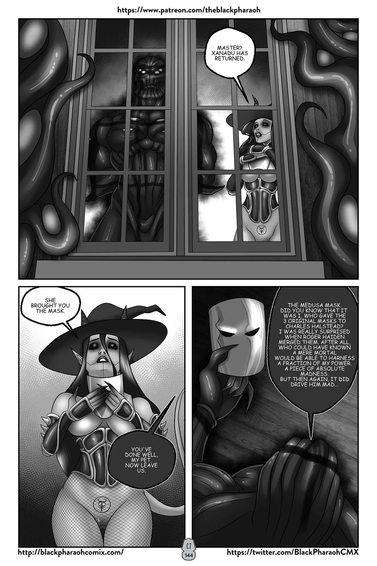 “[Black Pharaoh] JL Forsaken Souls (Ongoing)” Chapter 145, page 1