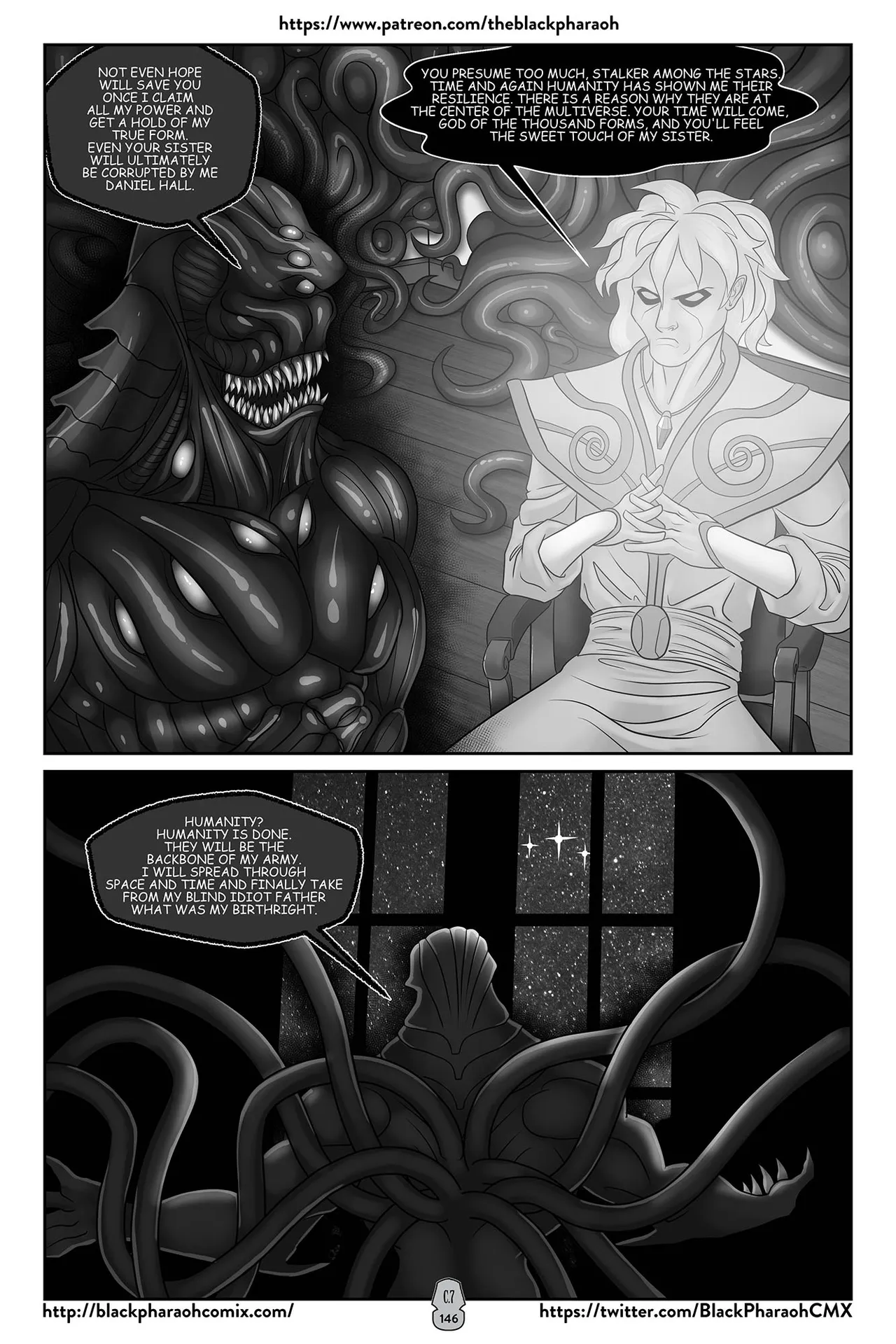 “[Black Pharaoh] JL Forsaken Souls (Ongoing)” Chapter 147, page 1