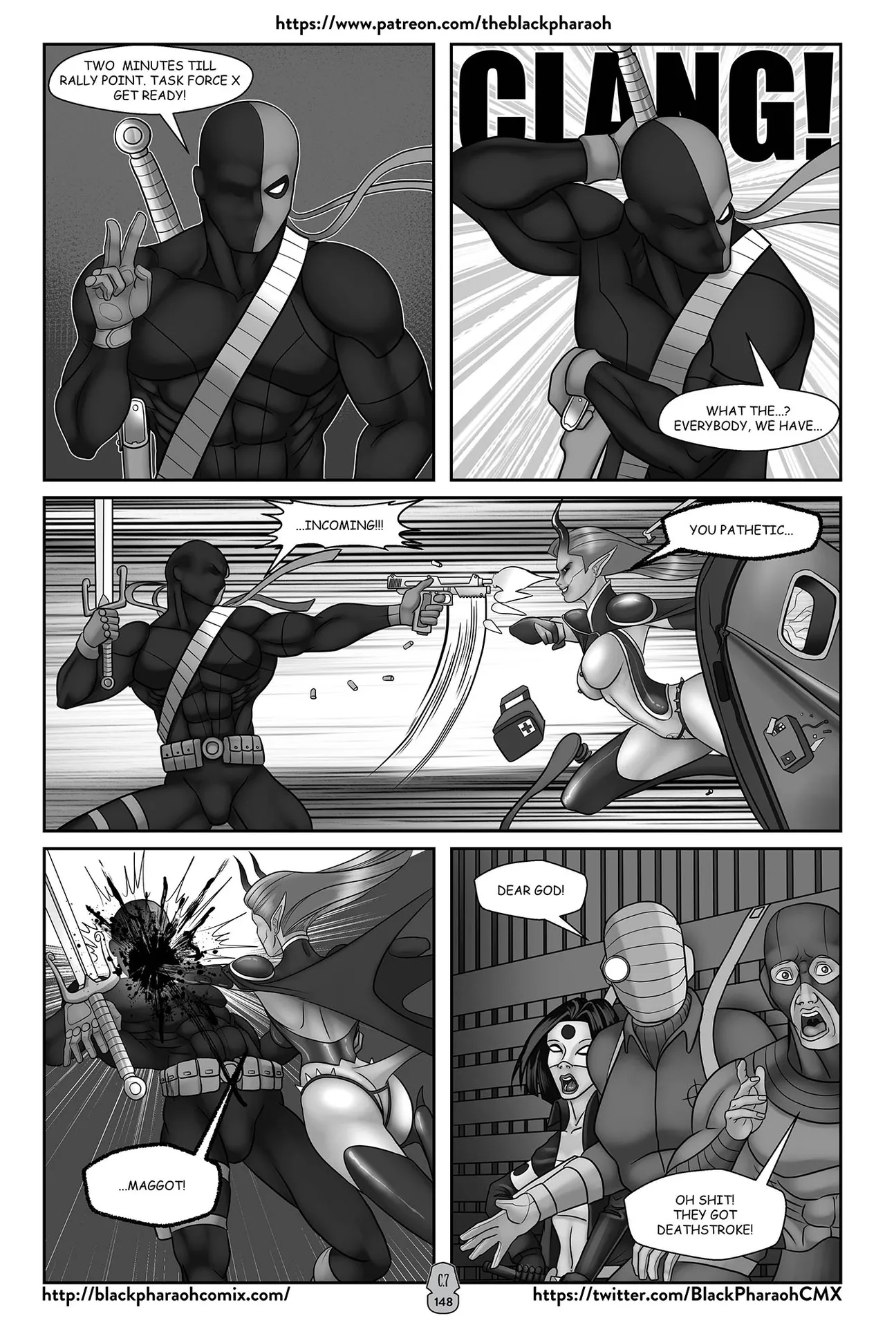 “[Black Pharaoh] JL Forsaken Souls (Ongoing)” Chapter 149, page 1
