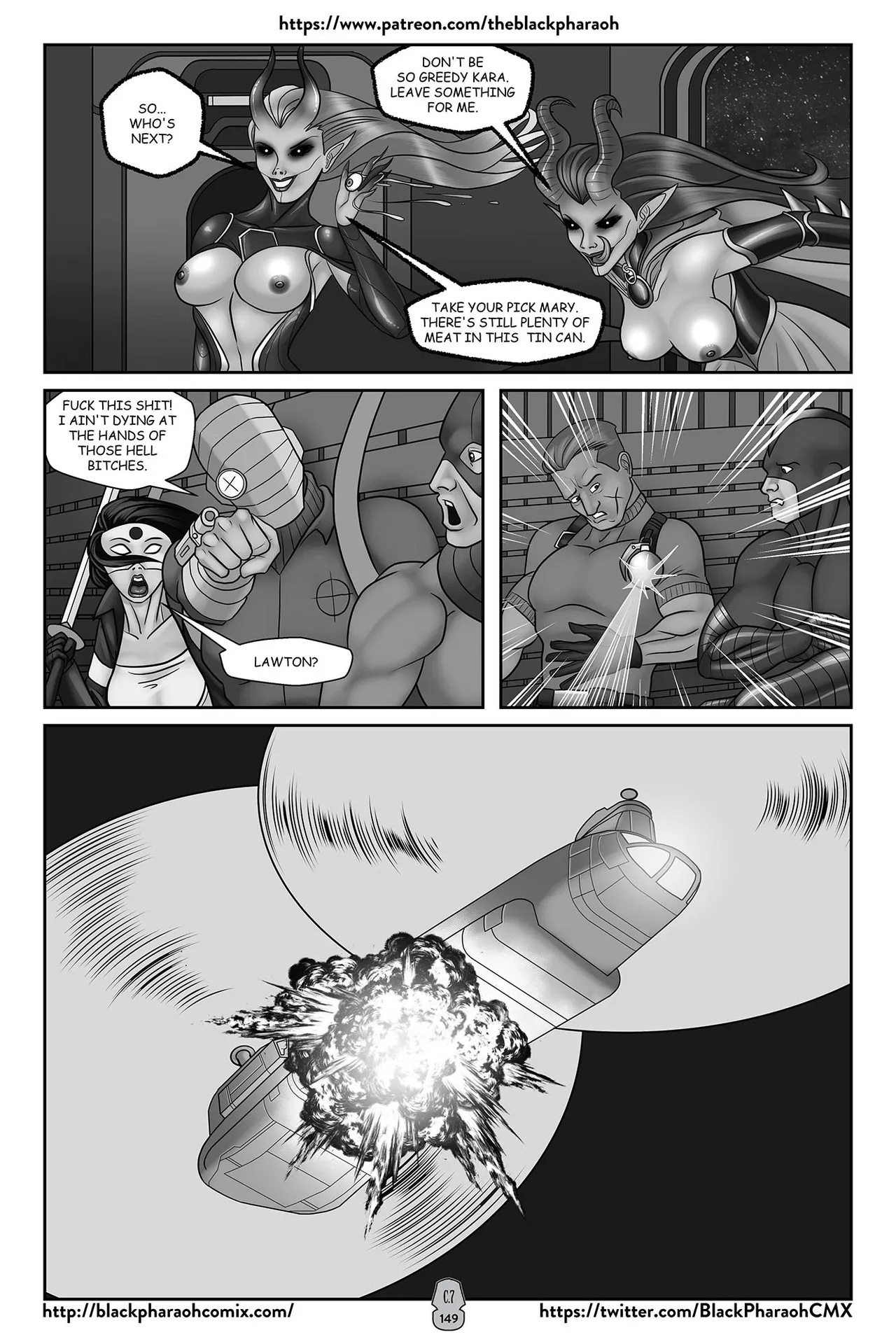 “[Black Pharaoh] JL Forsaken Souls (Ongoing)” Chapter 150, page 1