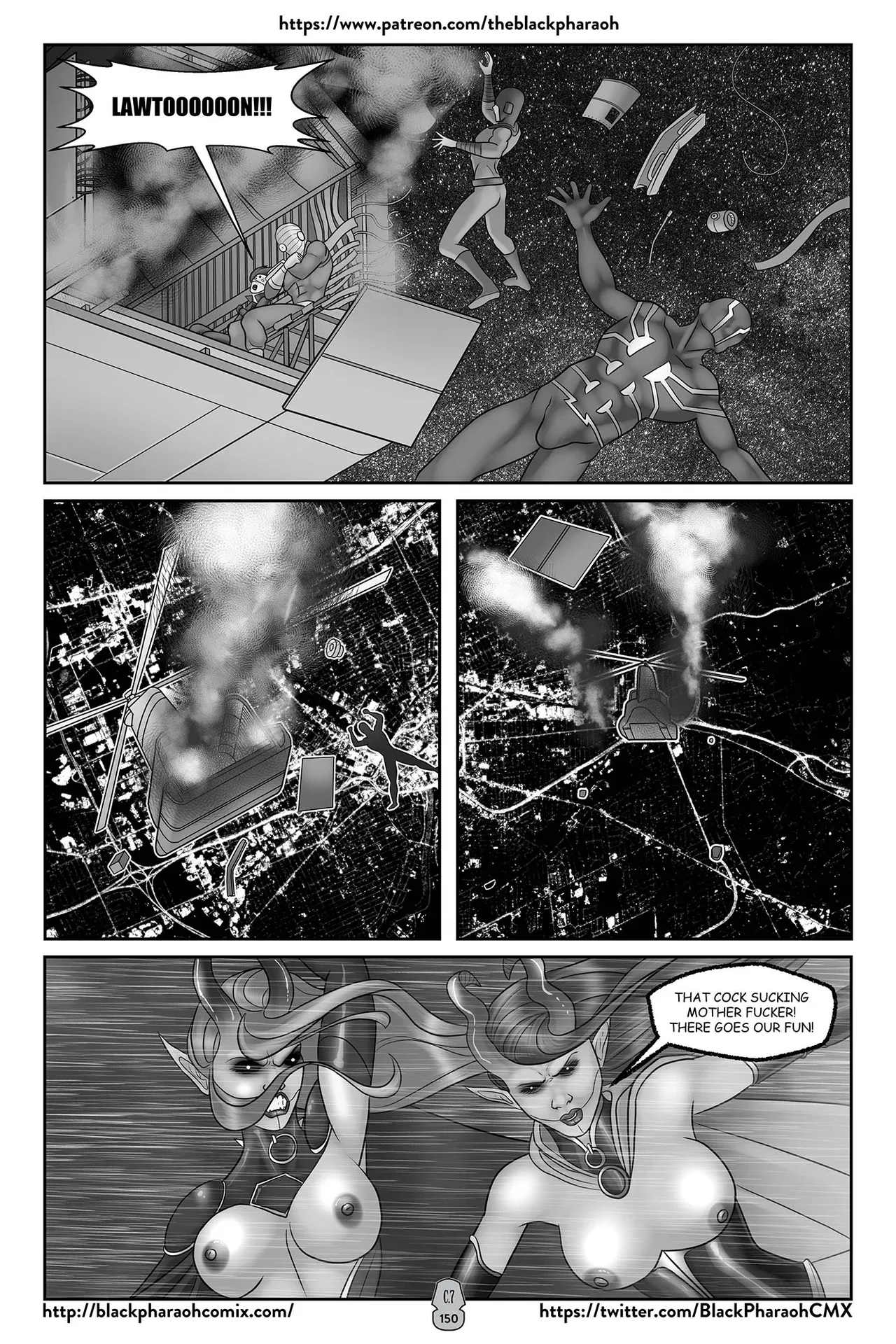 “[Black Pharaoh] JL Forsaken Souls (Ongoing)” Chapter 151, page 1