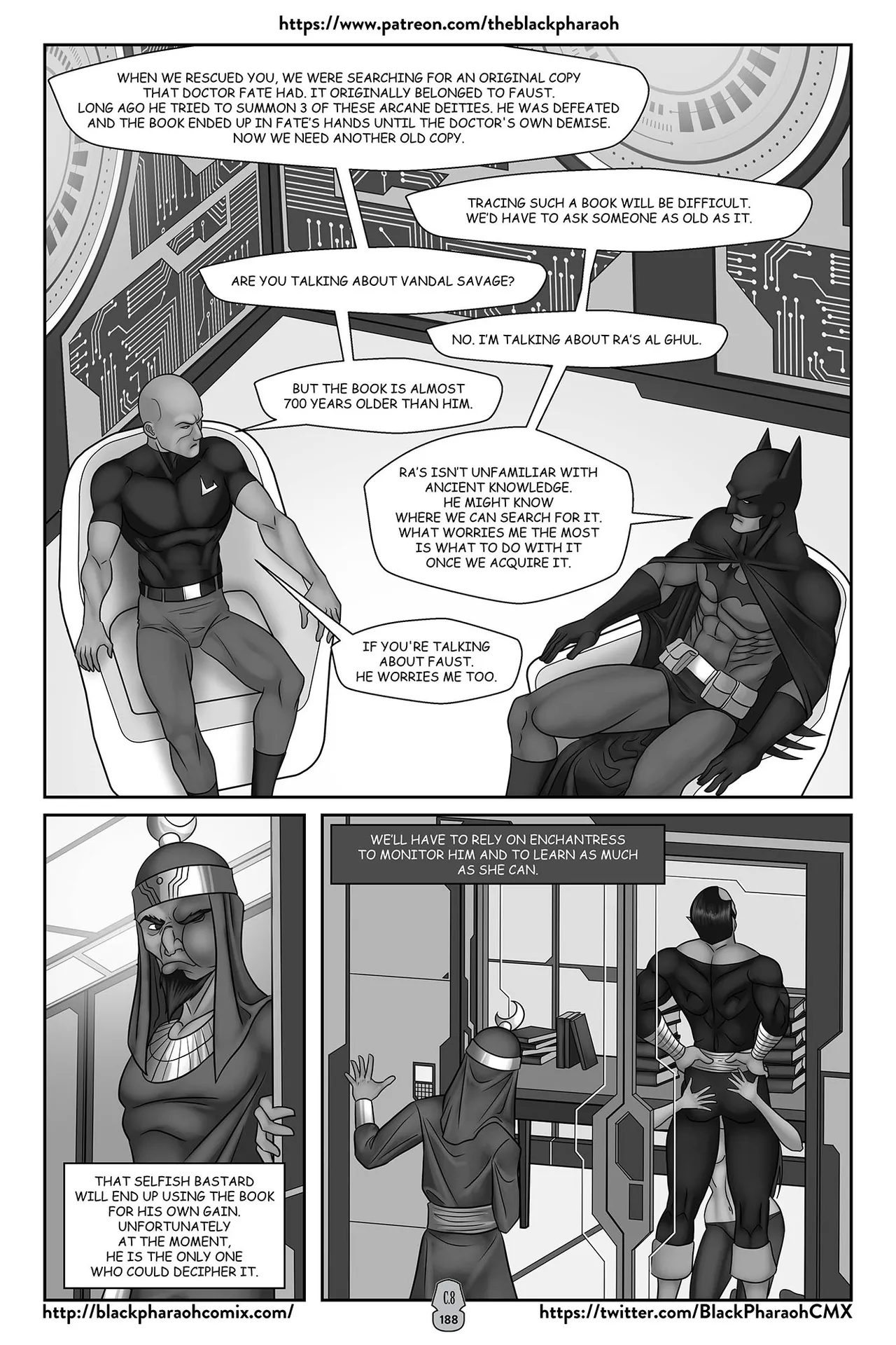 “[Black Pharaoh] JL Forsaken Souls (Ongoing)” Chapter 189, page 1