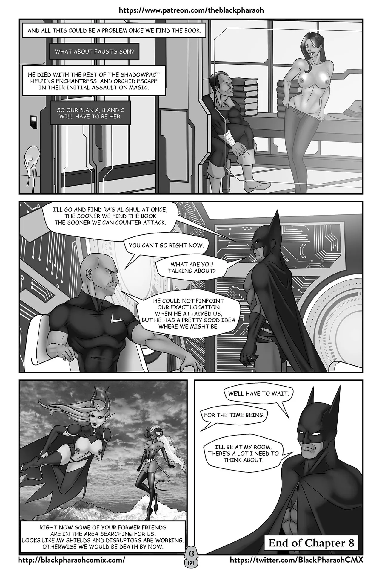 “[Black Pharaoh] JL Forsaken Souls (Ongoing)” Chapter 192, page 1