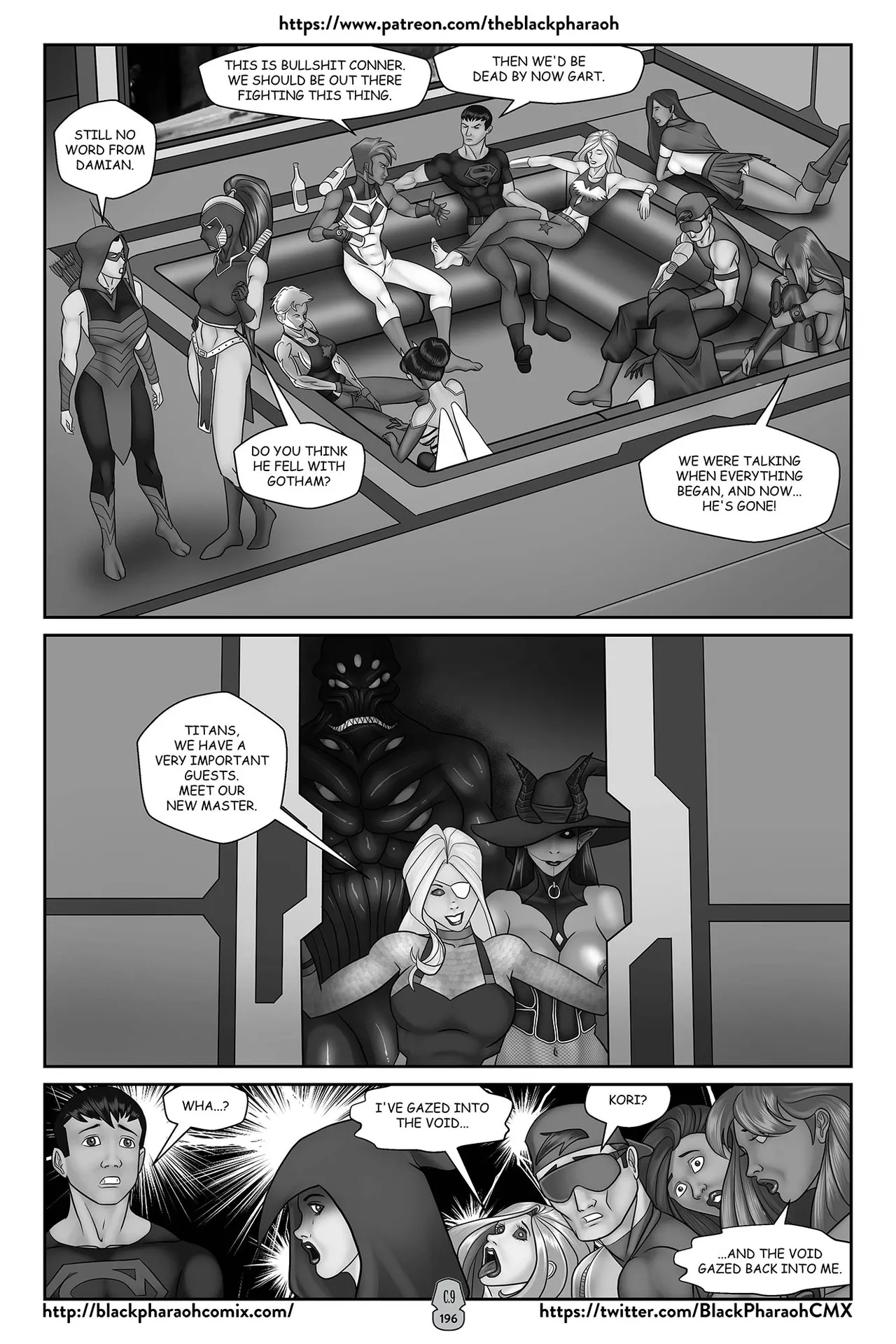 “[Black Pharaoh] JL Forsaken Souls (Ongoing)” Chapter 197, page 1