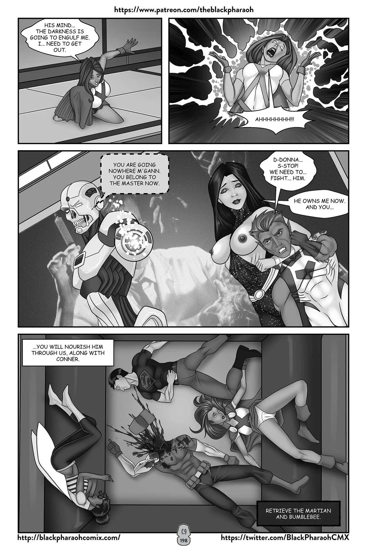 “[Black Pharaoh] JL Forsaken Souls (Ongoing)” Chapter 199, page 1