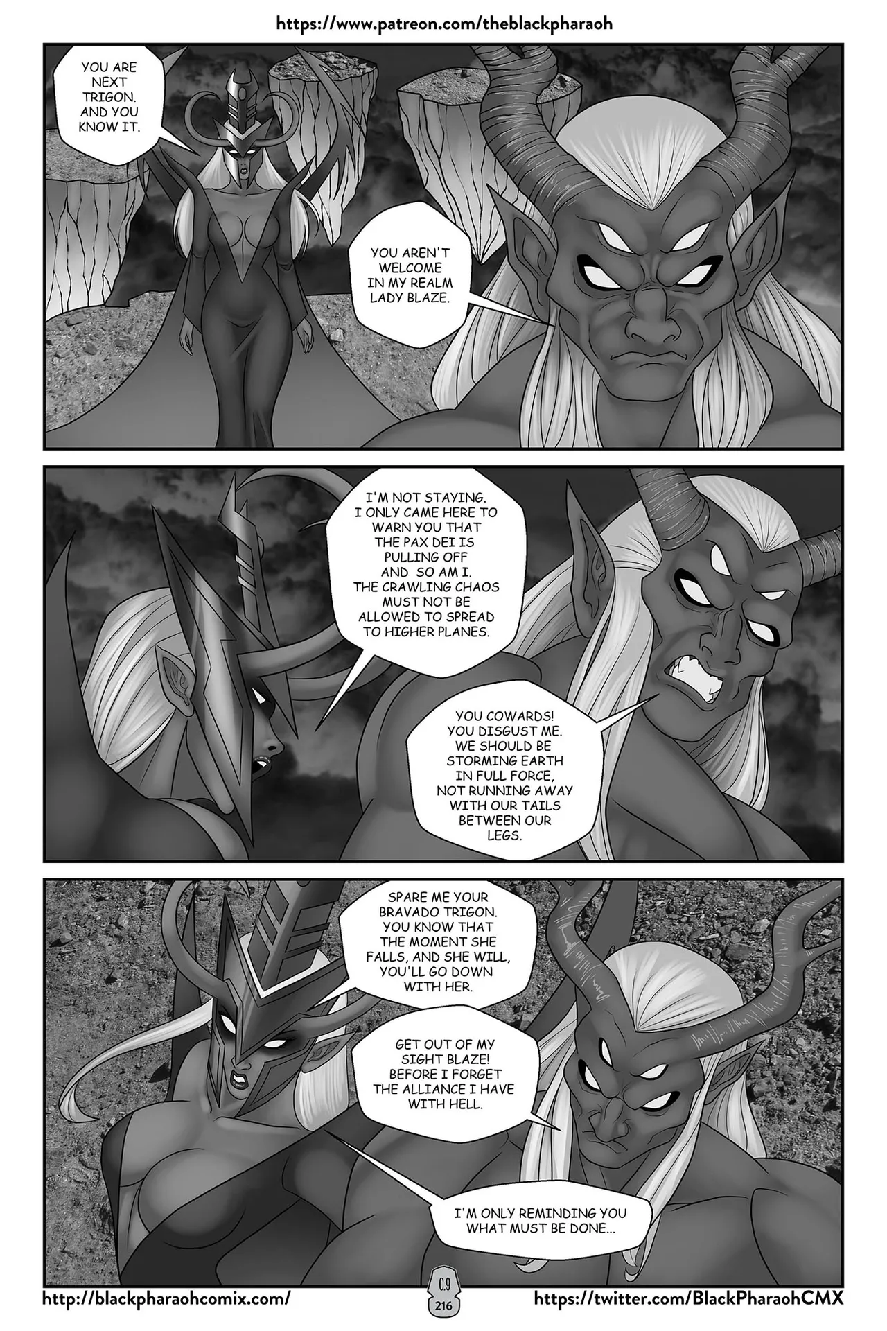 “[Black Pharaoh] JL Forsaken Souls (Ongoing)” Chapter 216, page 1