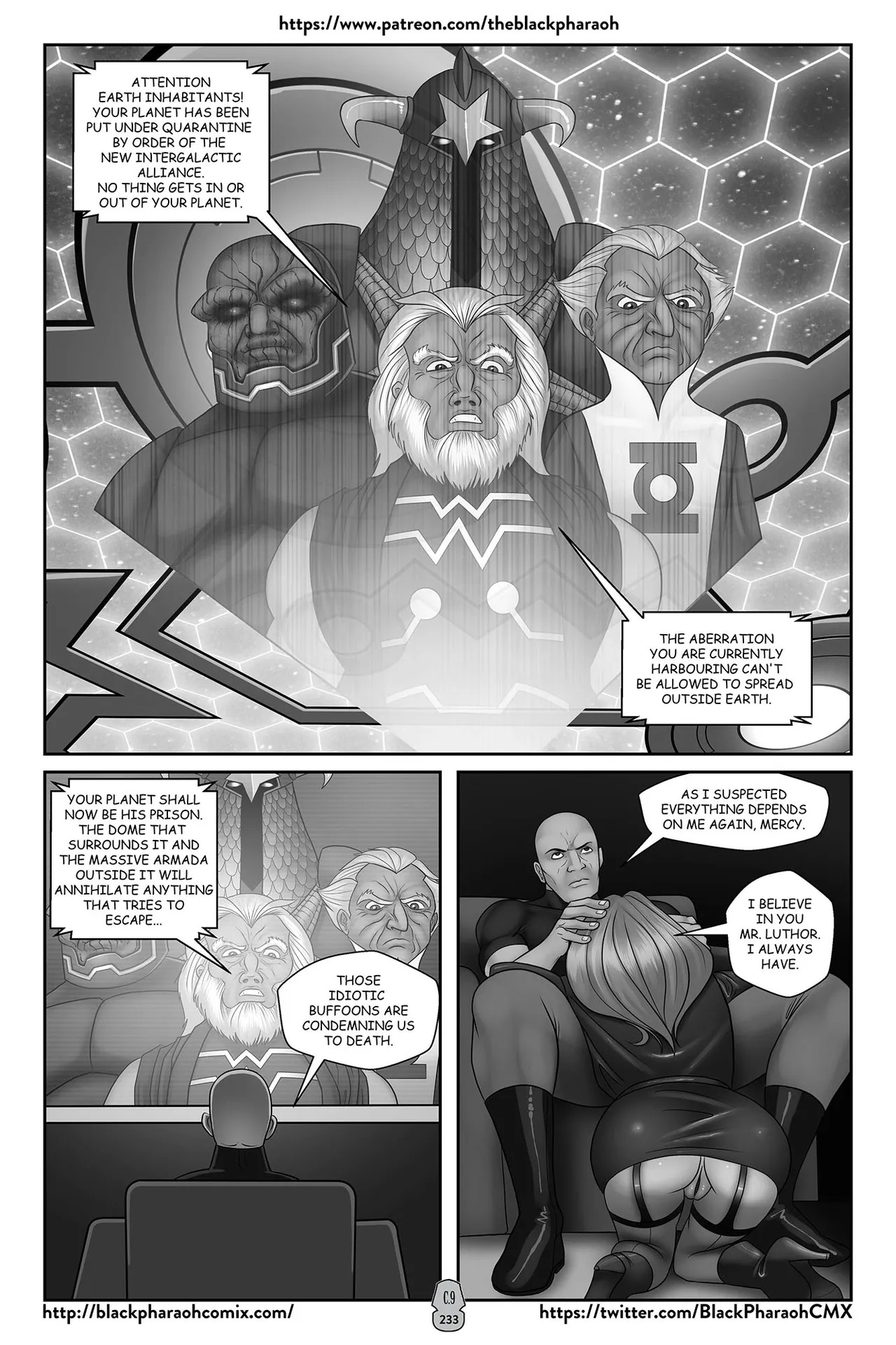 “[Black Pharaoh] JL Forsaken Souls (Ongoing)” Chapter 233, page 1