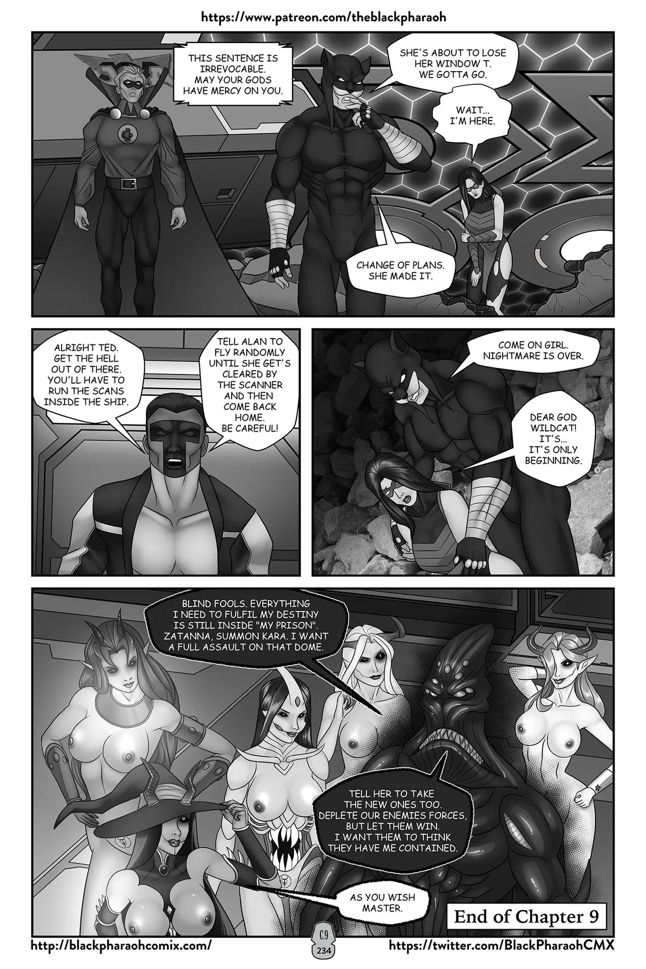“[Black Pharaoh] JL Forsaken Souls (Ongoing)” Chapter 234, page 1