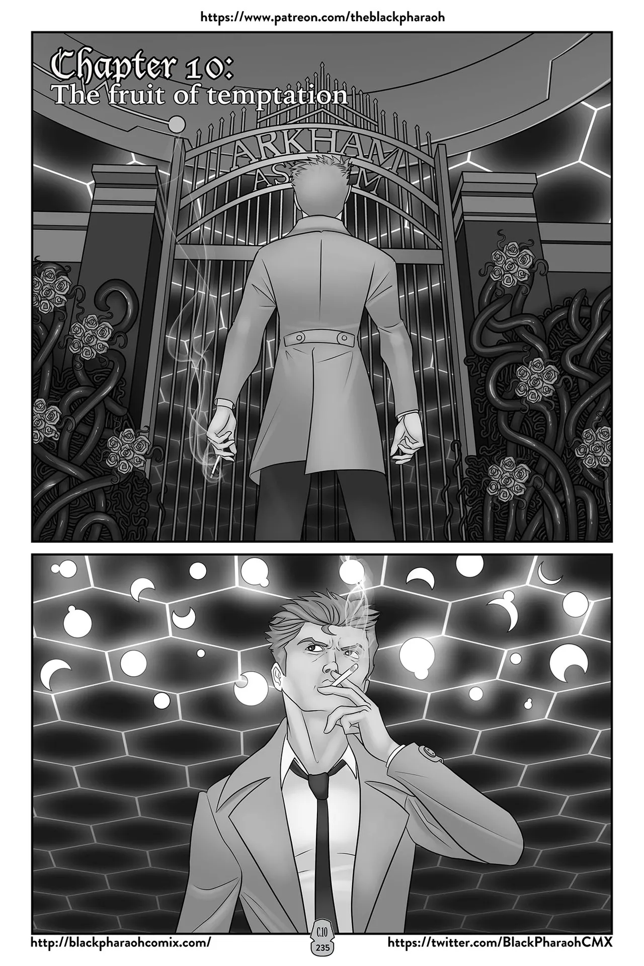 “[Black Pharaoh] JL Forsaken Souls (Ongoing)” Chapter 235, page 1