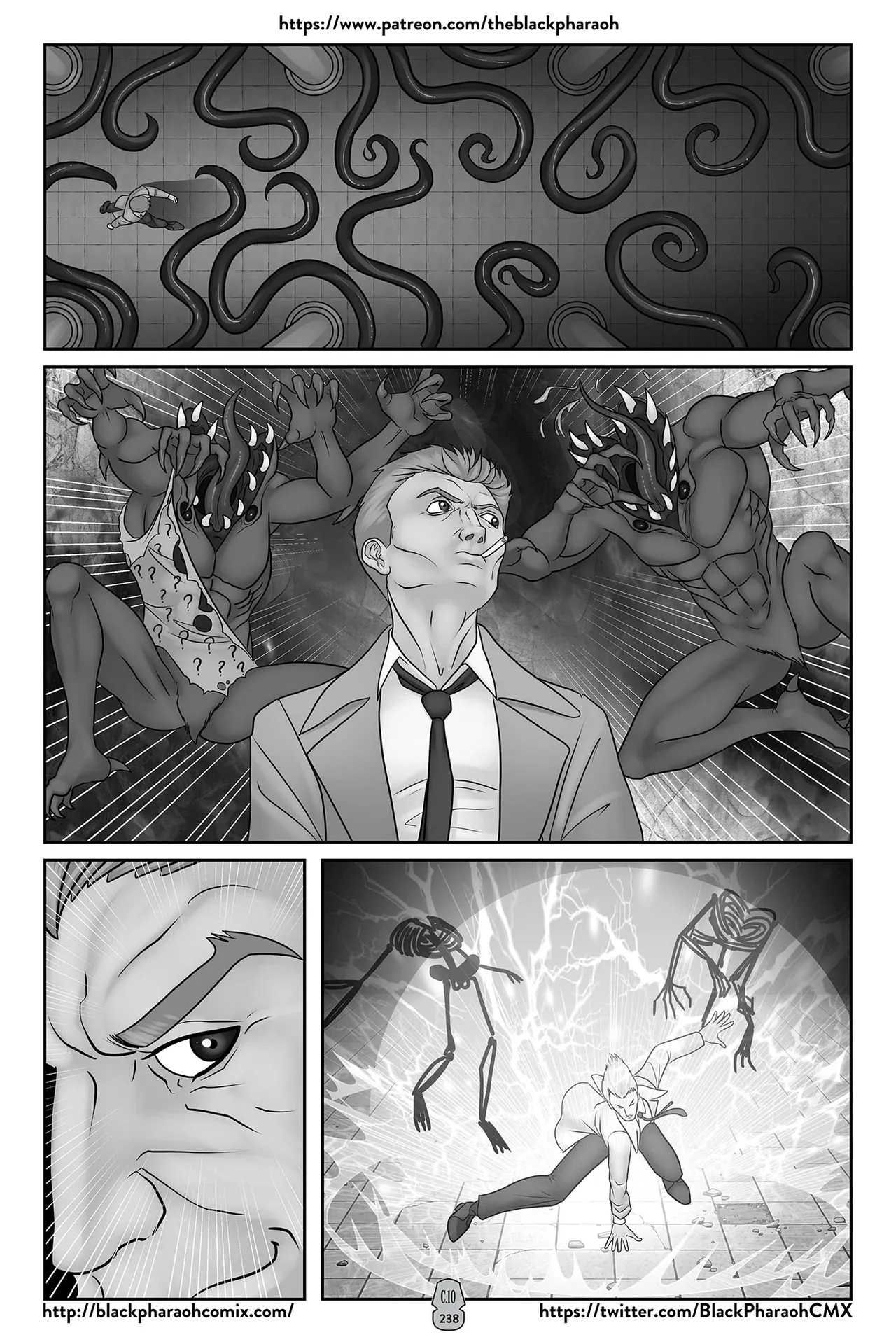 “[Black Pharaoh] JL Forsaken Souls (Ongoing)” Chapter 237, page 1