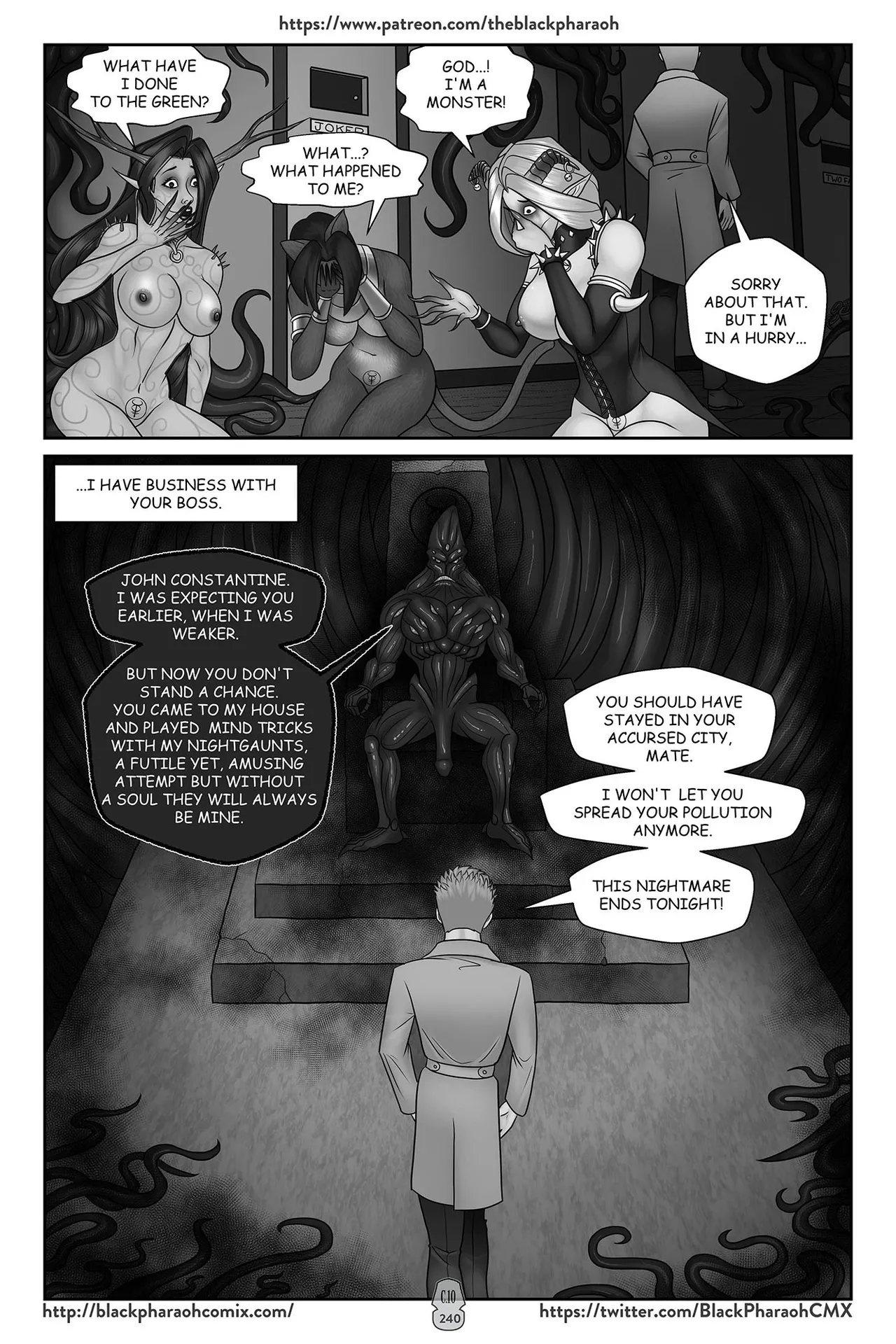 “[Black Pharaoh] JL Forsaken Souls (Ongoing)” Chapter 239, page 1
