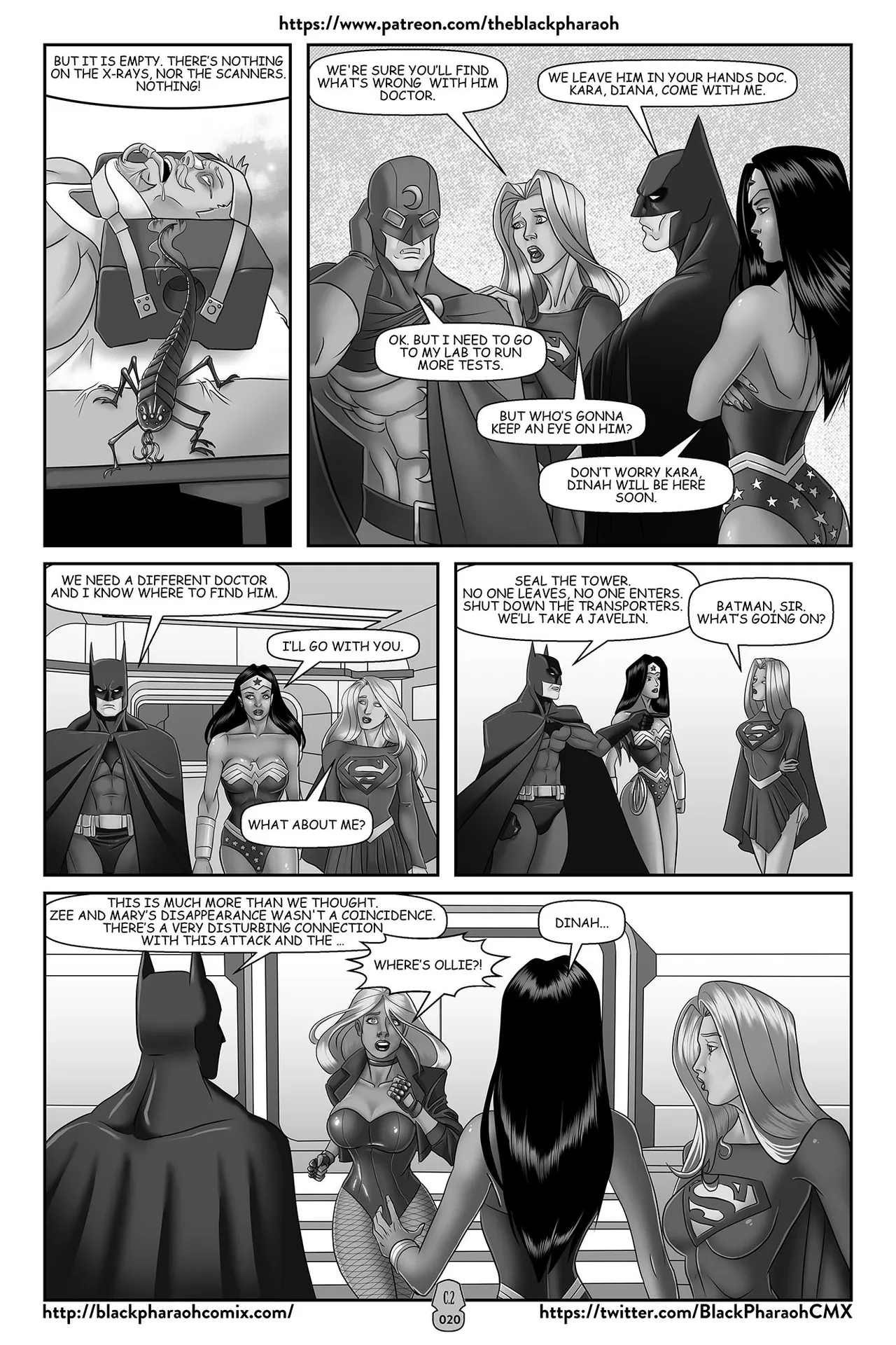 “[Black Pharaoh] JL Forsaken Souls (Ongoing)” Chapter 23, page 1