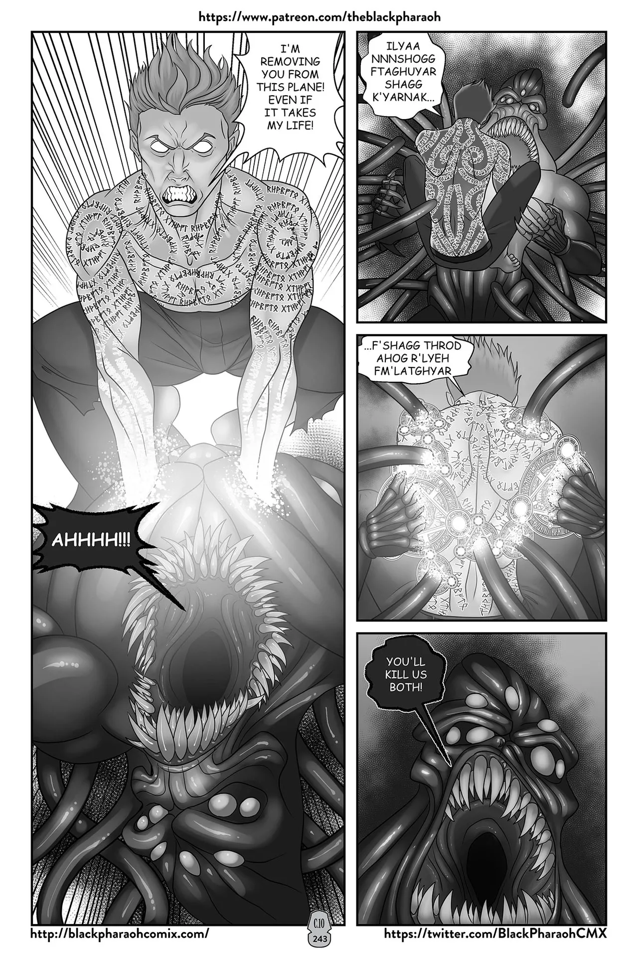 “[Black Pharaoh] JL Forsaken Souls (Ongoing)” Chapter 242, page 1