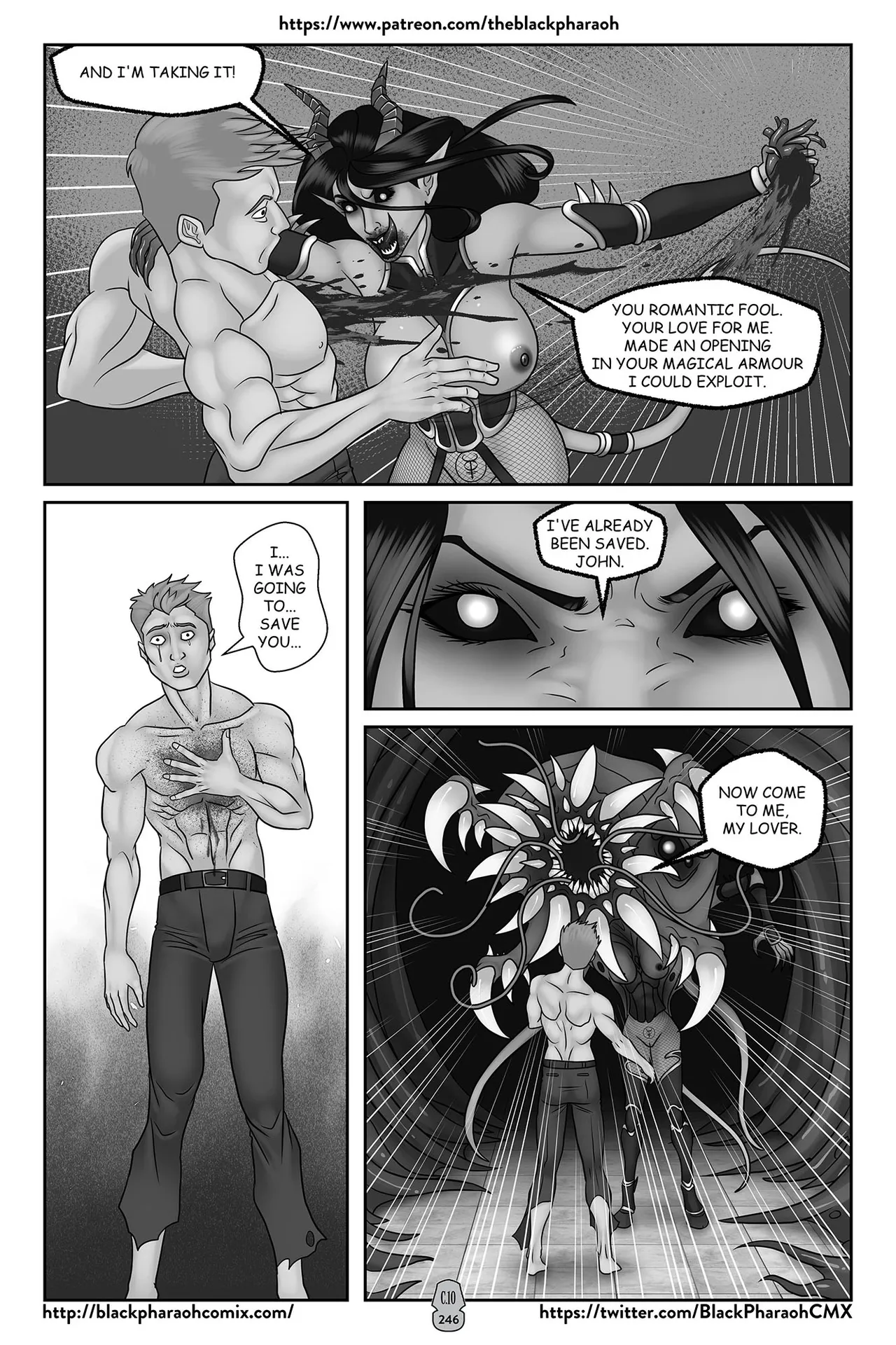 “[Black Pharaoh] JL Forsaken Souls (Ongoing)” Chapter 245, page 1