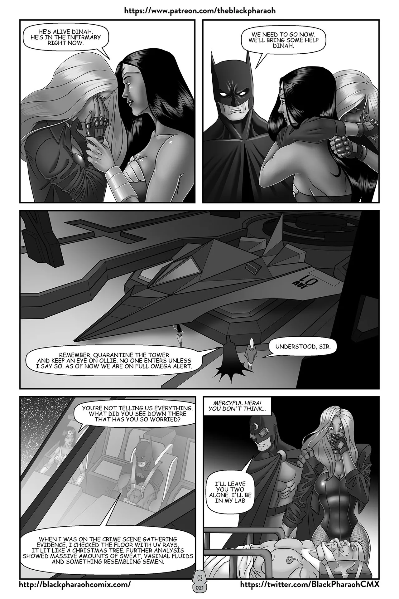 “[Black Pharaoh] JL Forsaken Souls (Ongoing)” Chapter 24, page 1