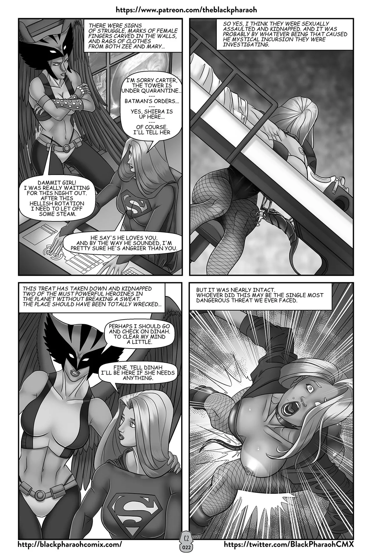“[Black Pharaoh] JL Forsaken Souls (Ongoing)” Chapter 25, page 1