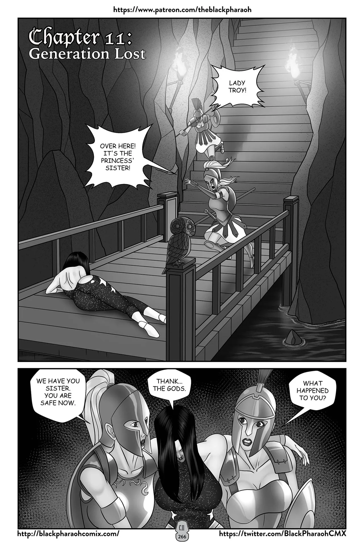 “[Black Pharaoh] JL Forsaken Souls (Ongoing)” Chapter 265, page 1