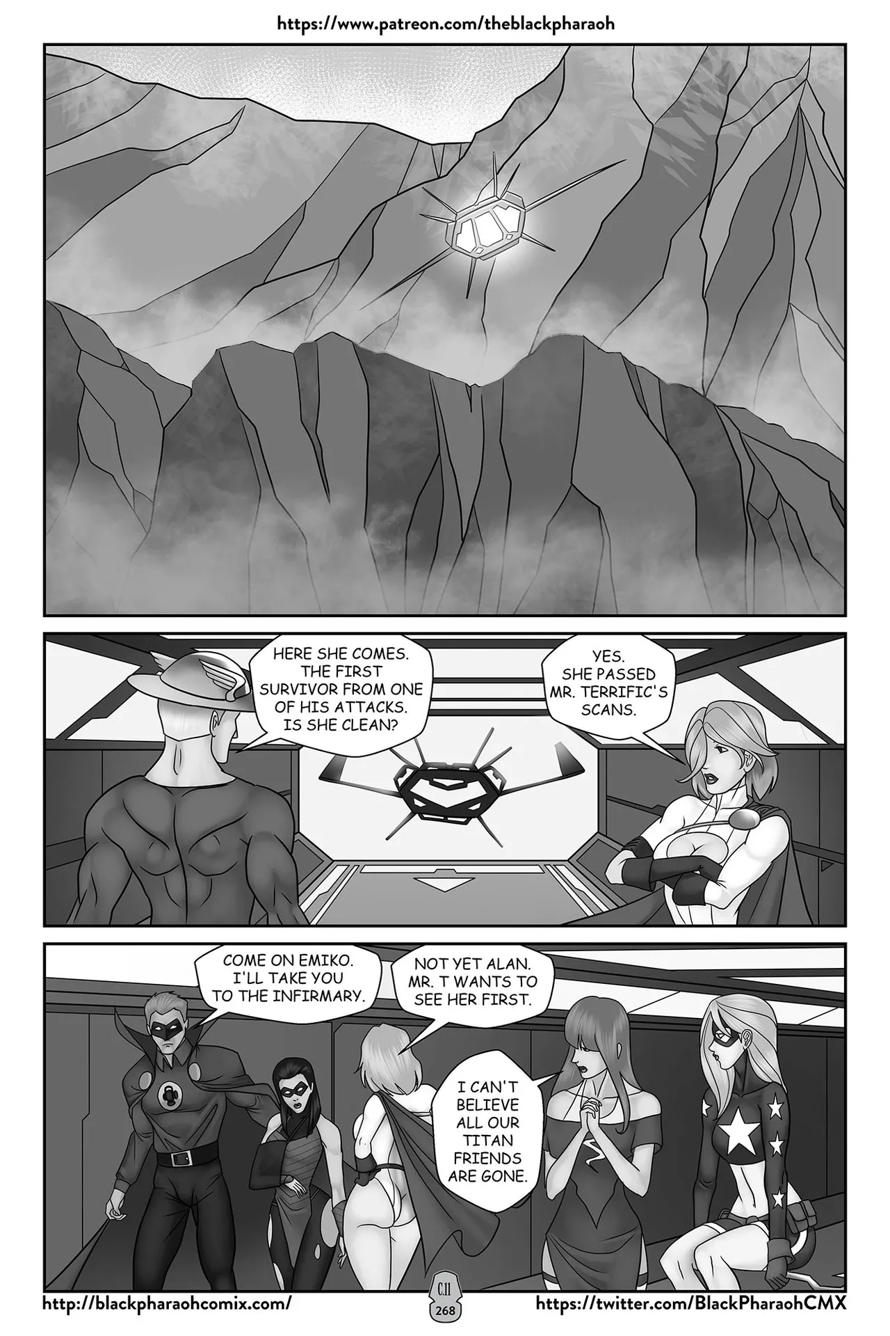 “[Black Pharaoh] JL Forsaken Souls (Ongoing)” Chapter 267, page 1