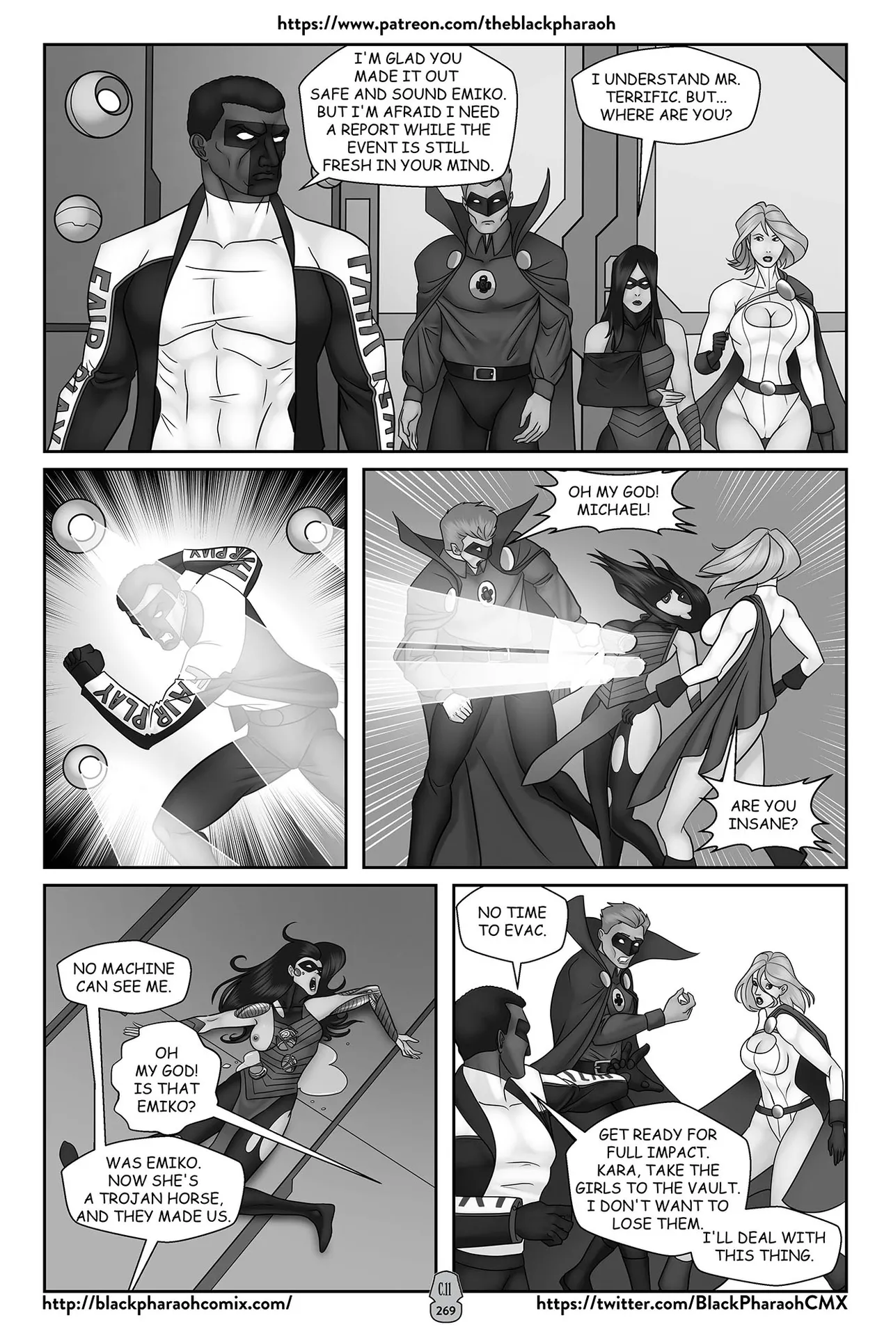 “[Black Pharaoh] JL Forsaken Souls (Ongoing)” Chapter 268, page 1